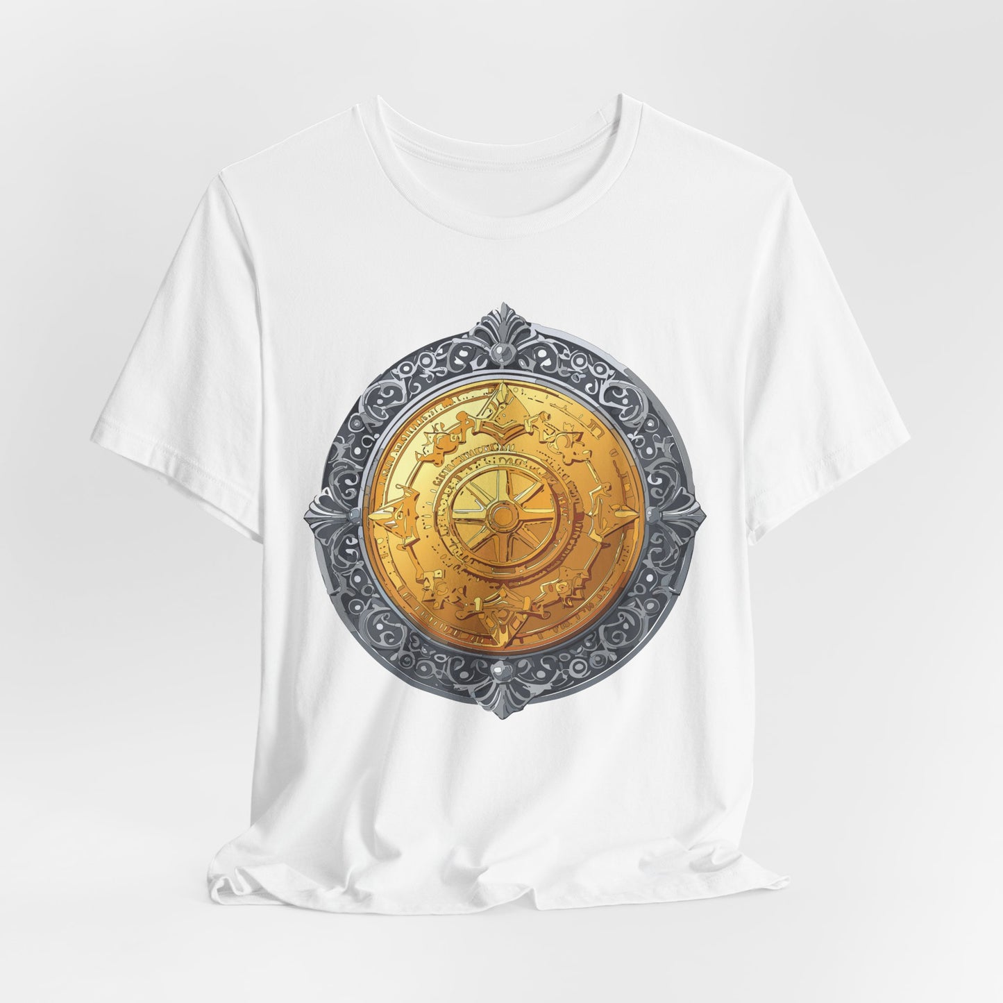 Coin Shirt, Shirt with Coin, Tee Shirt with Gold Coin, Shirt with Antique Coin