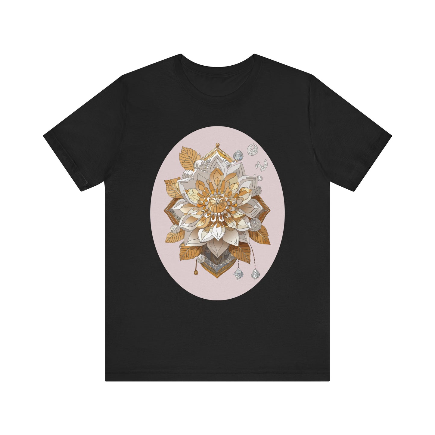 Floral Shirt, Flower Shirt, Tee Shirt with Antique Flower