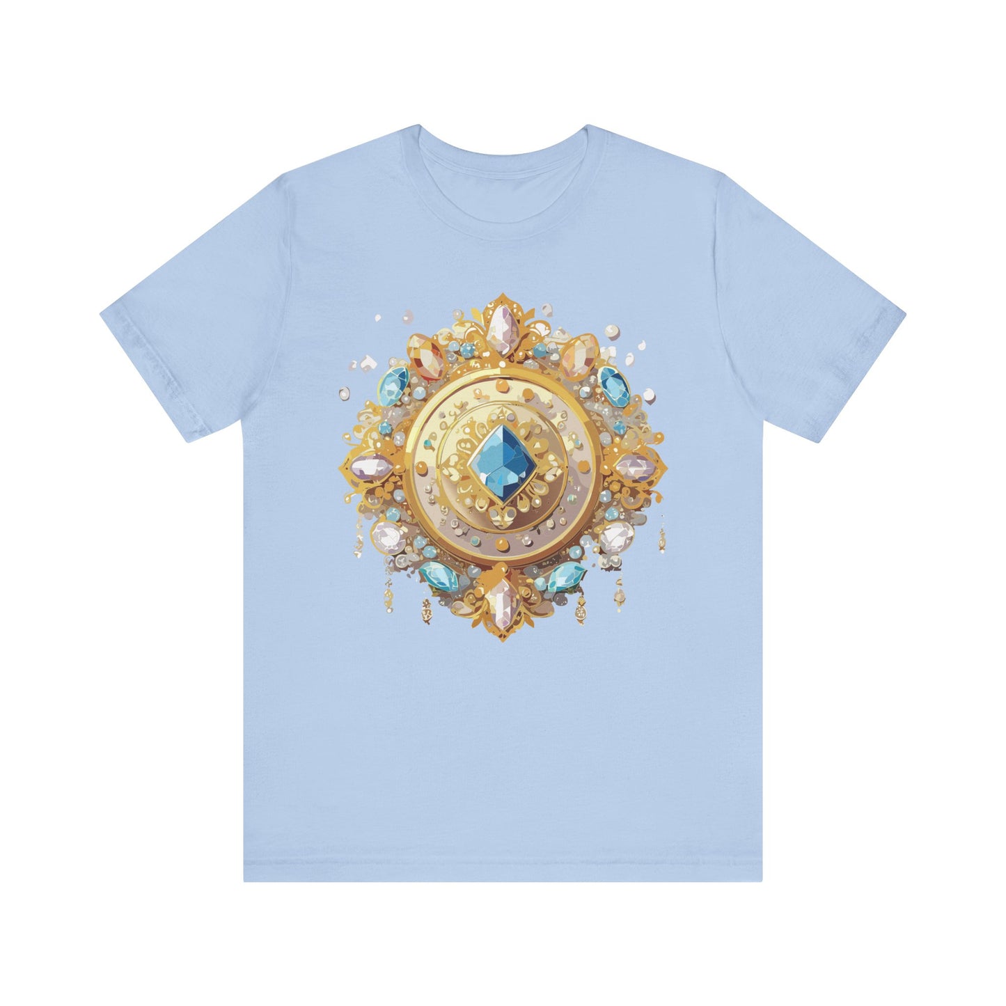 Medallion Shirt, Shirt with Medallion, Tee Shirt with Medal