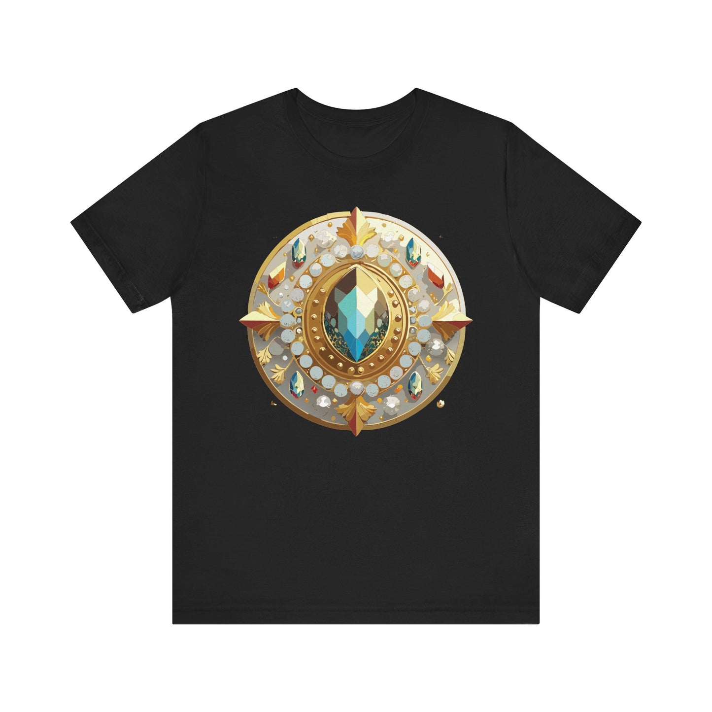 Medallion Shirt, Shirt with Medallion, Tee Shirt with Medal