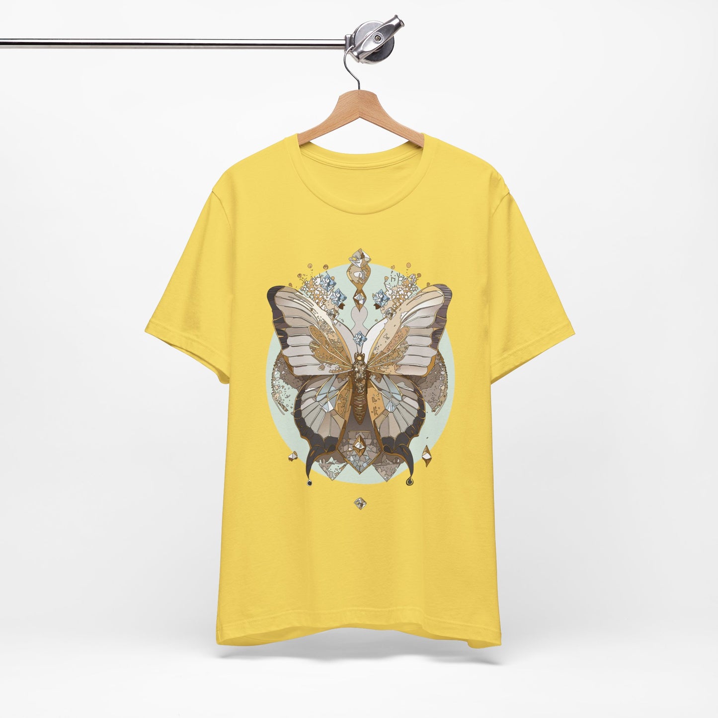 Butterfly Shirt, Shirt with Butterfly, Tee Shirt with Antique Butterfly