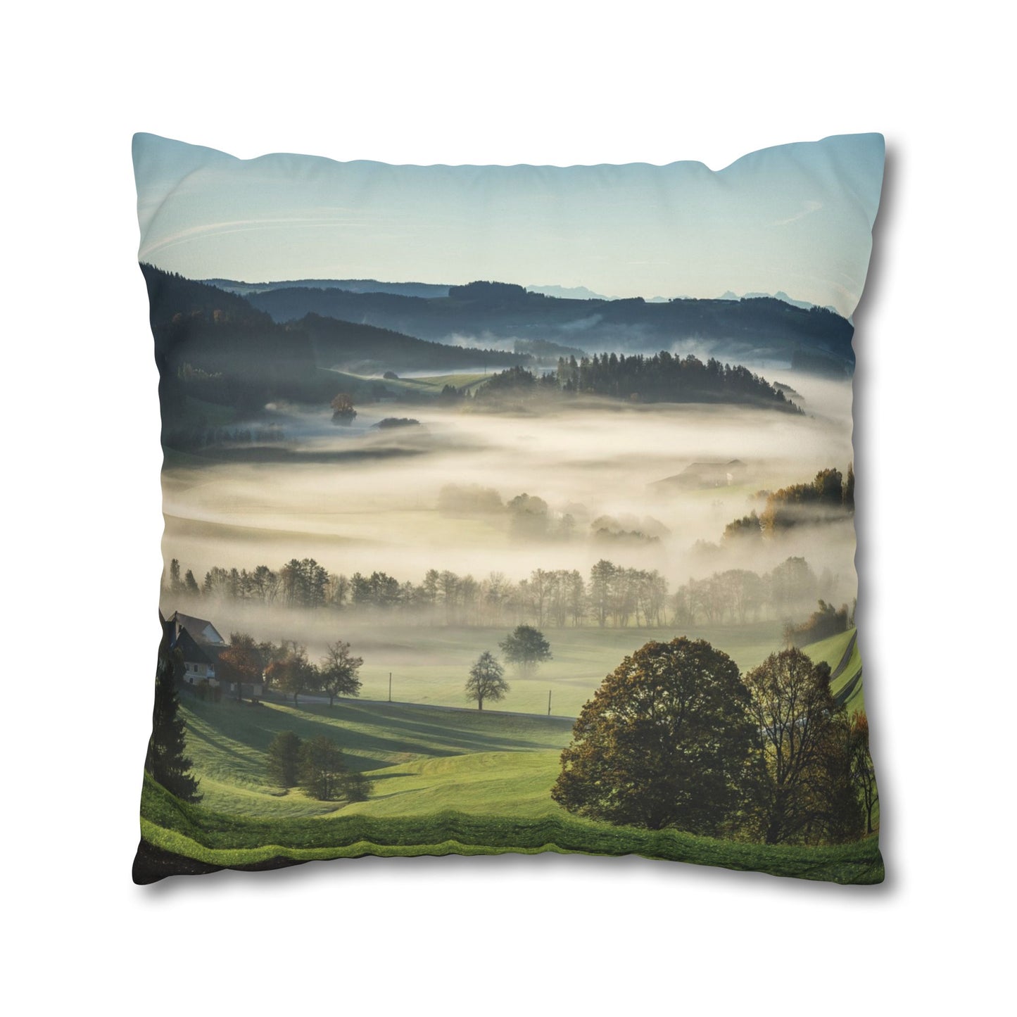 Landscape Pillow Cover