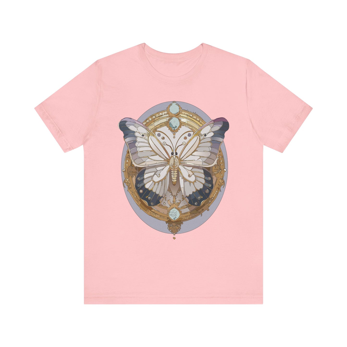 Butterfly Shirt, Shirt with Butterfly, Tee Shirt with Antique Butterfly