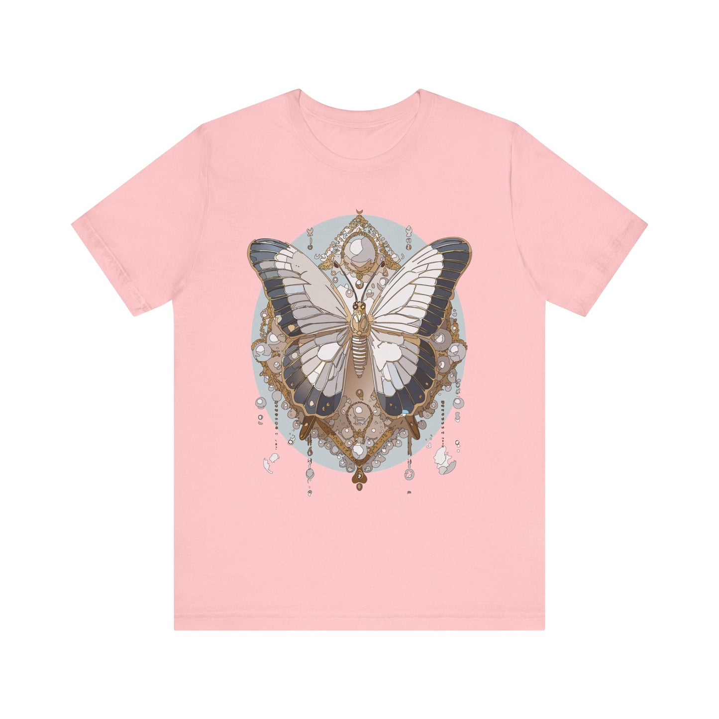 Butterfly Shirt, Shirt with Butterfly, Tee Shirt with Antique Butterfly