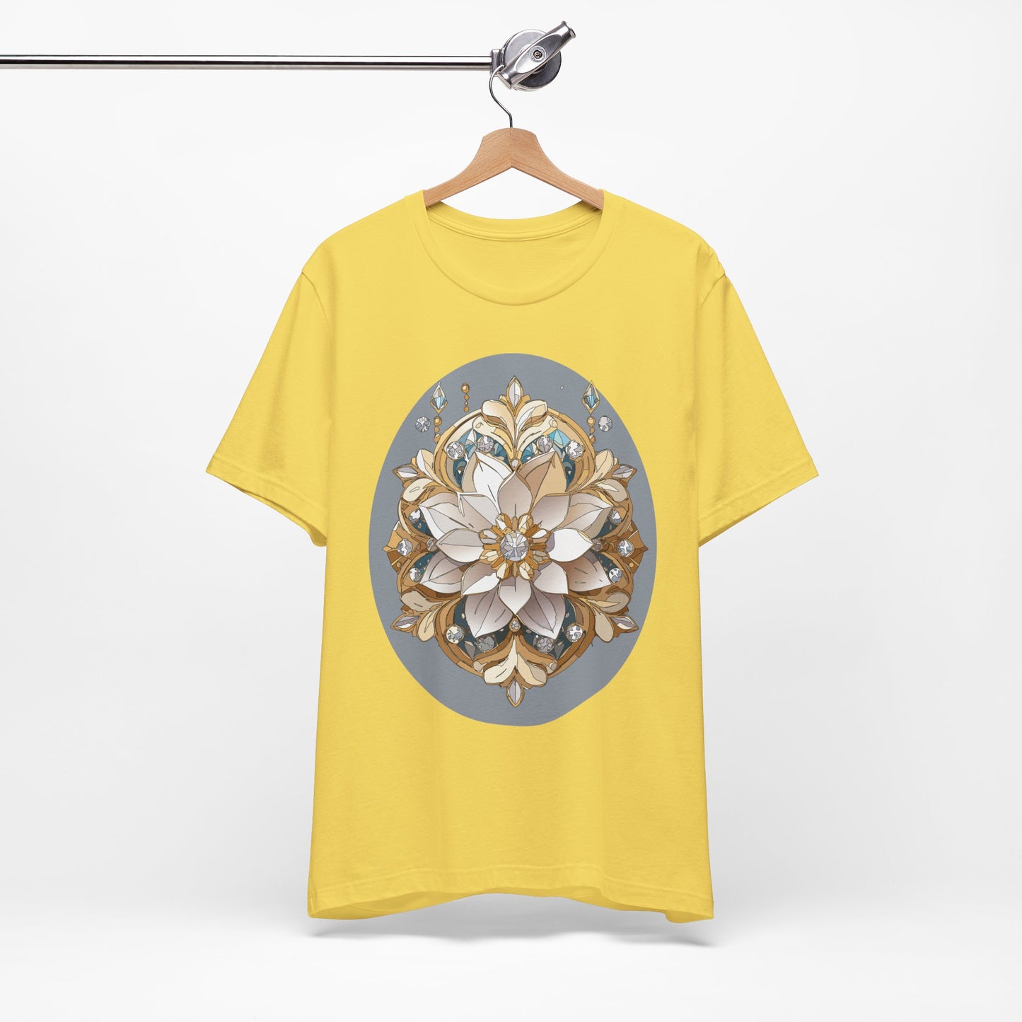 Floral Shirt, Flower Shirt, Tee Shirt with Antique Flower