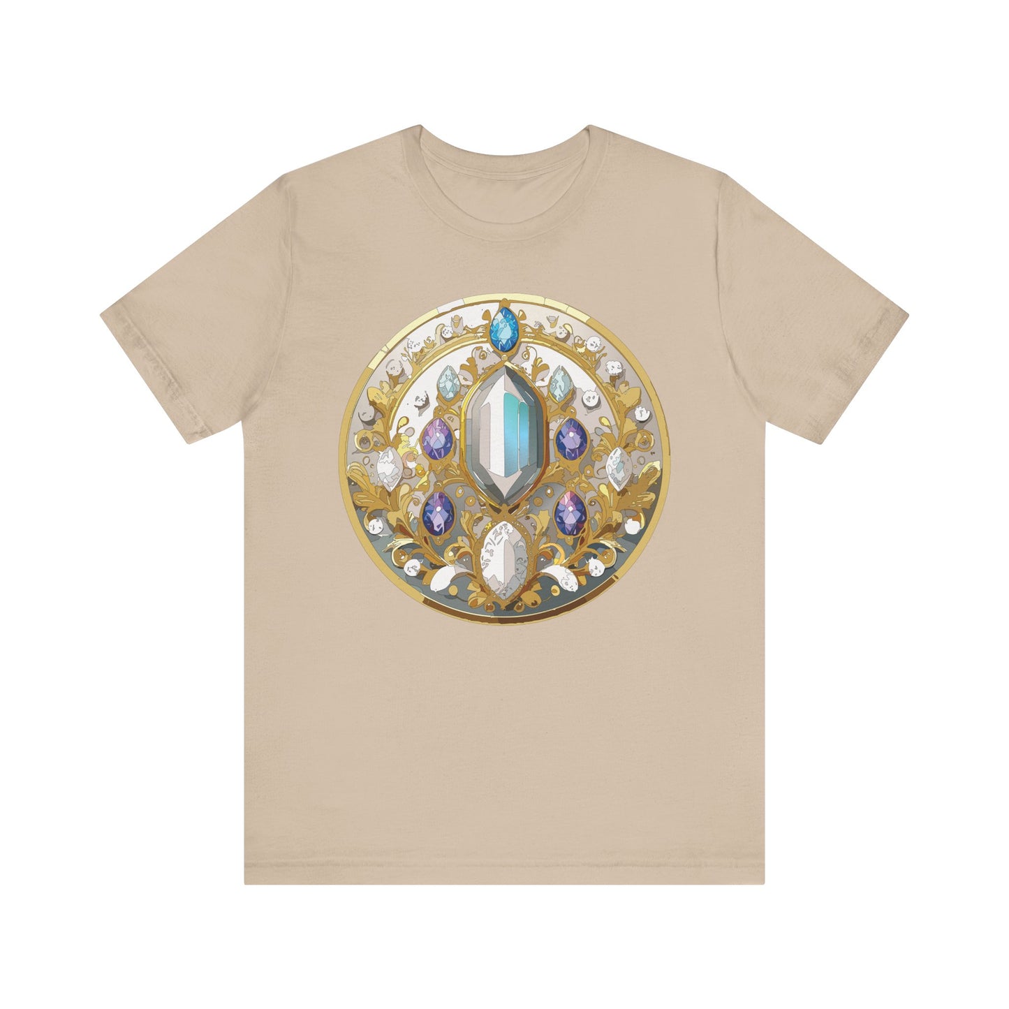 Medallion Shirt, Shirt with Medallion, Tee Shirt with Medal