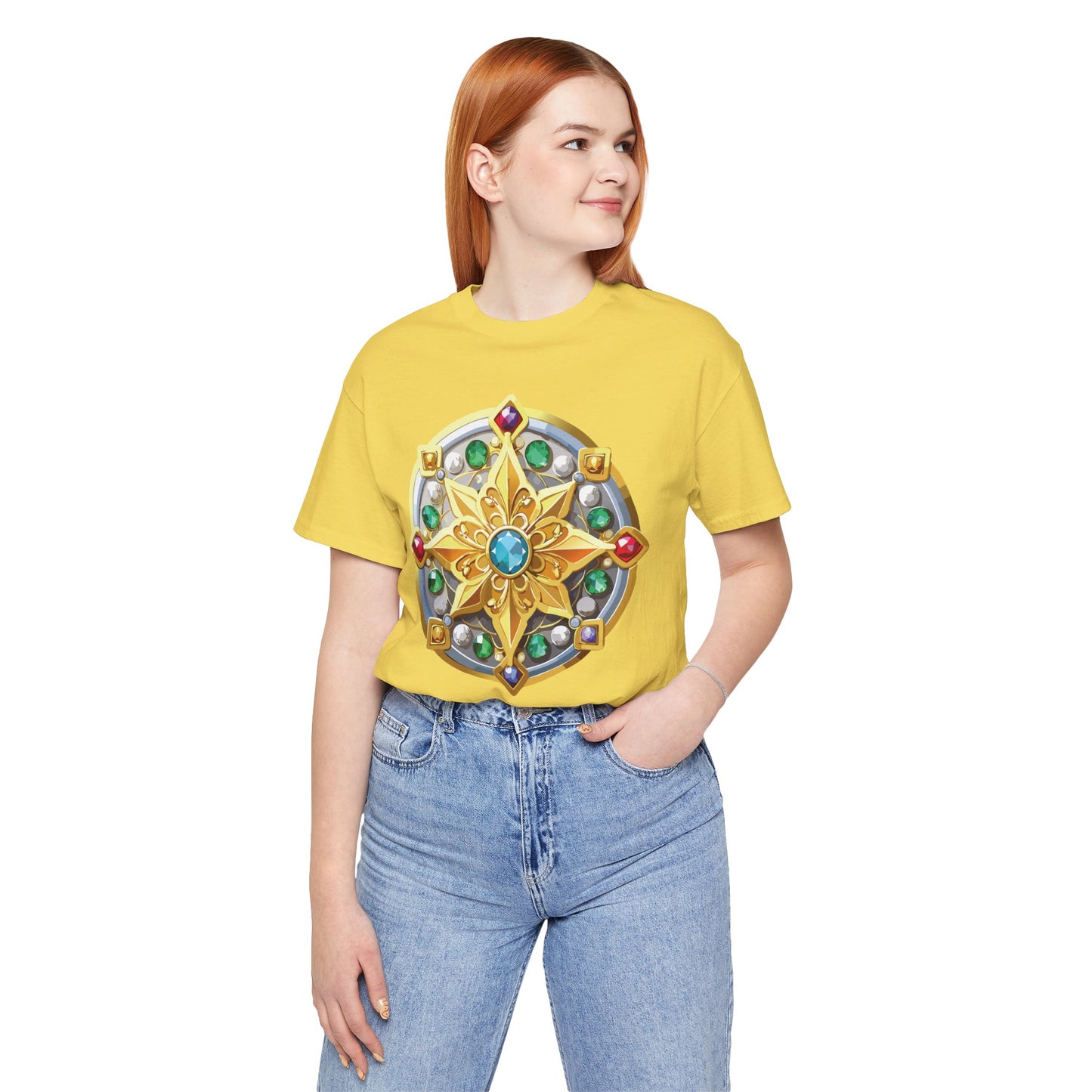 Medallion Shirt, Shirt with Medallion, Tee Shirt with Medal