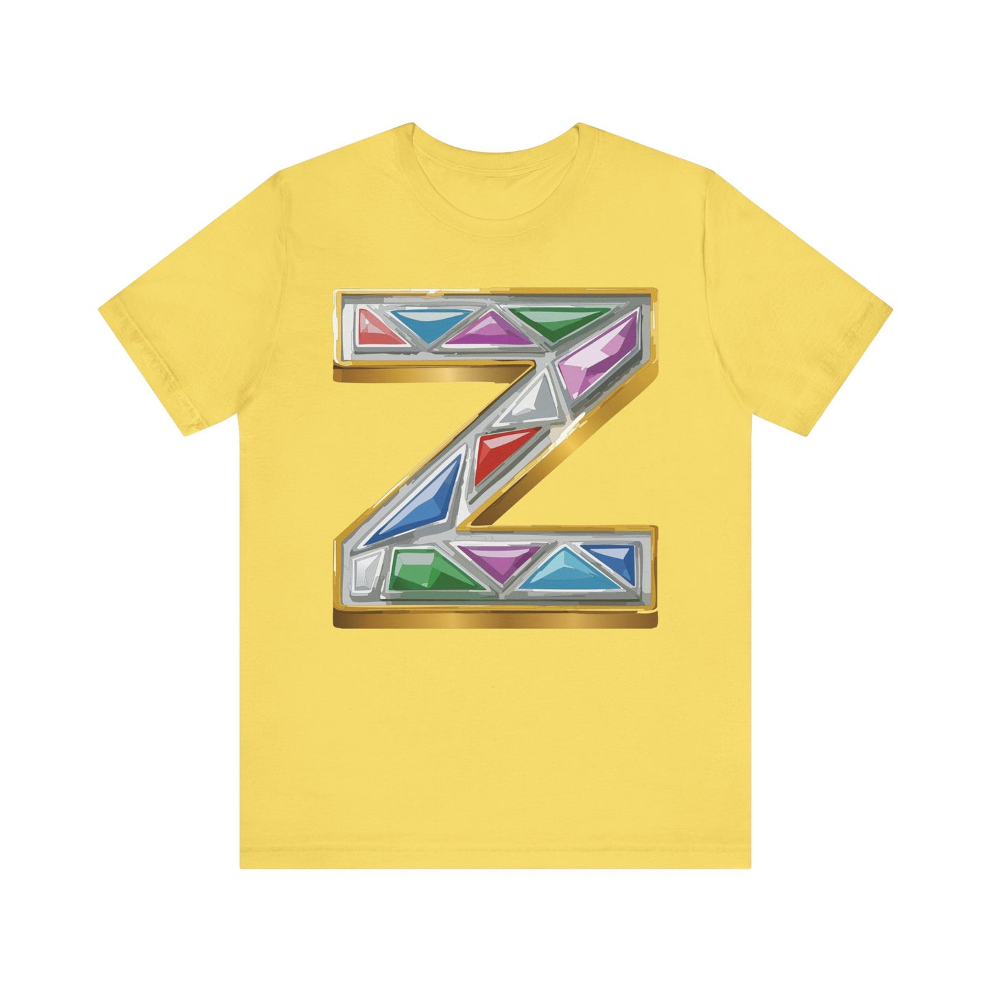 Letter Shirt, Shirt with Letters, Tee Shirt with Gold Letter, Shirt with Antique Letters