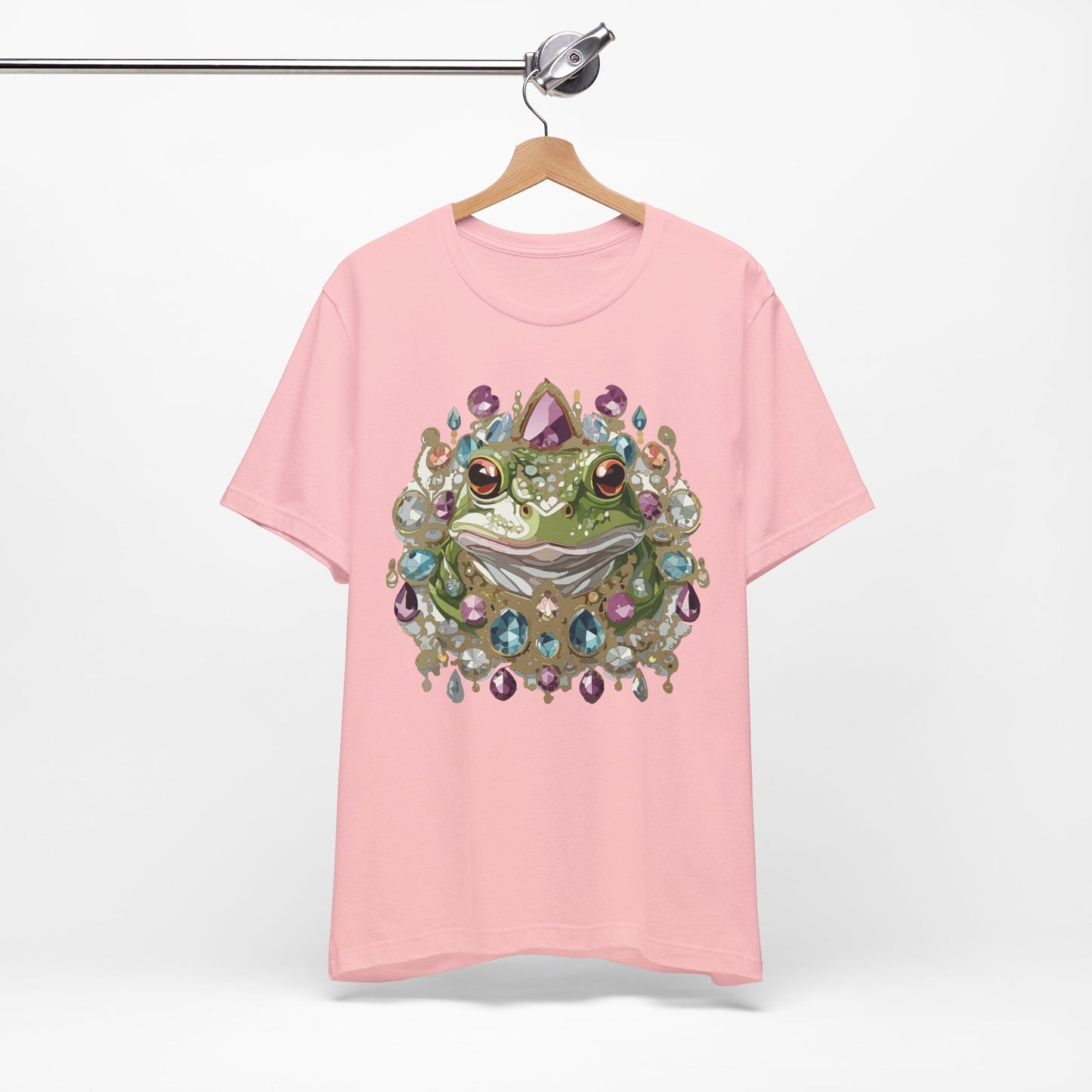 Animal Shirt, Shirt with Animal, Tee Shirt with Gold Animal Medal, Shirt with Antique Animal Medallion
