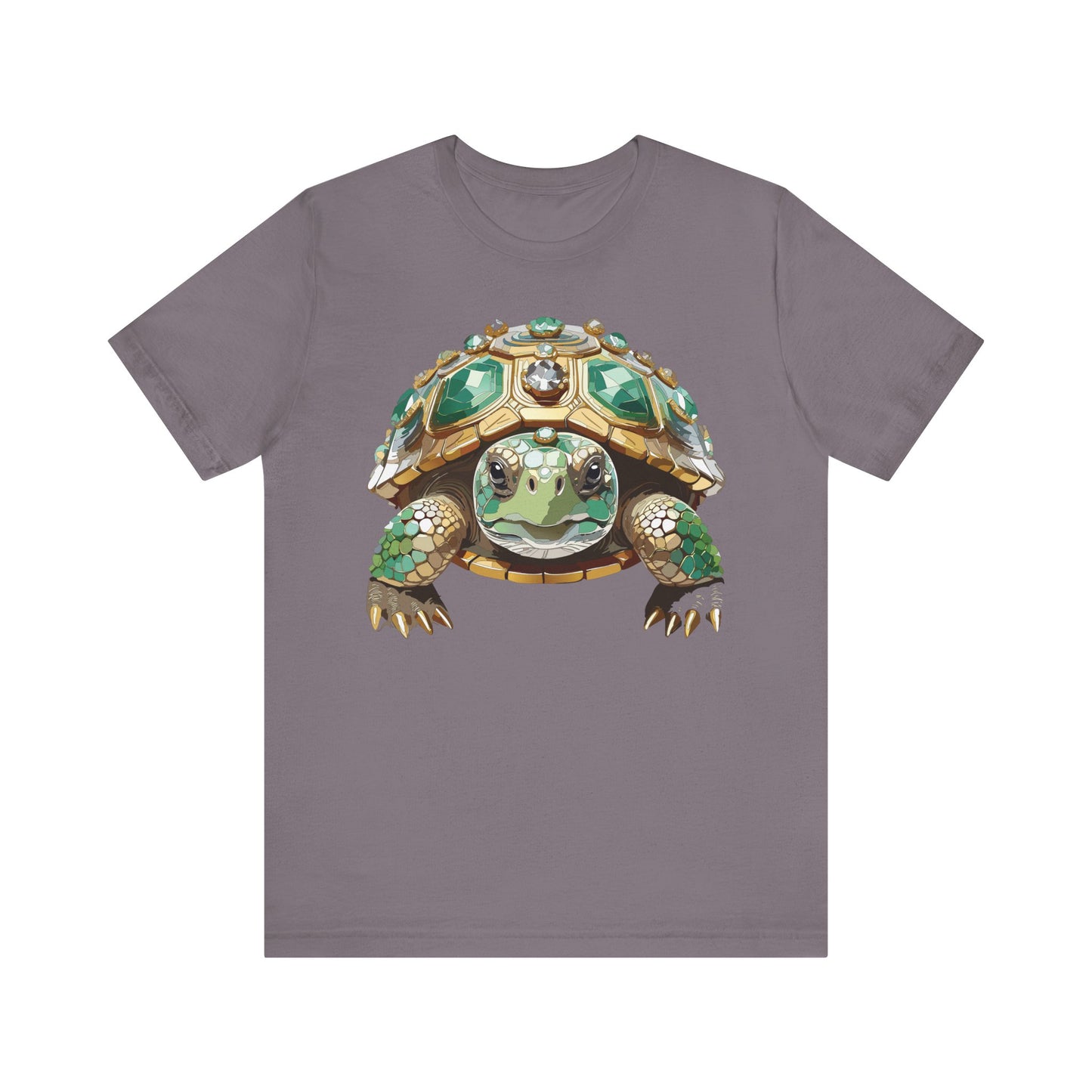 Animal Shirt, Shirt with Animal, Tee Shirt with Gold Animal Medal, Shirt with Antique Animal Medallion