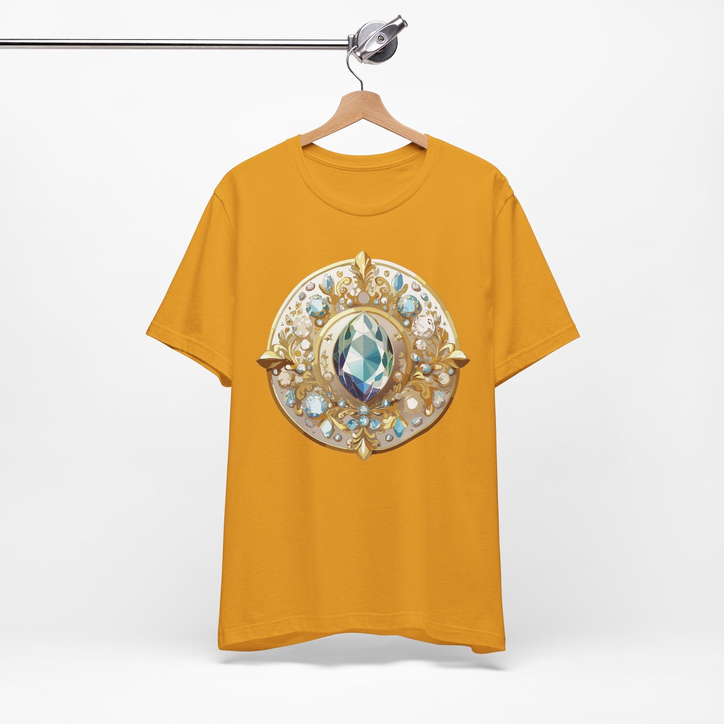 Medallion Shirt, Shirt with Medallion, Tee Shirt with Medal