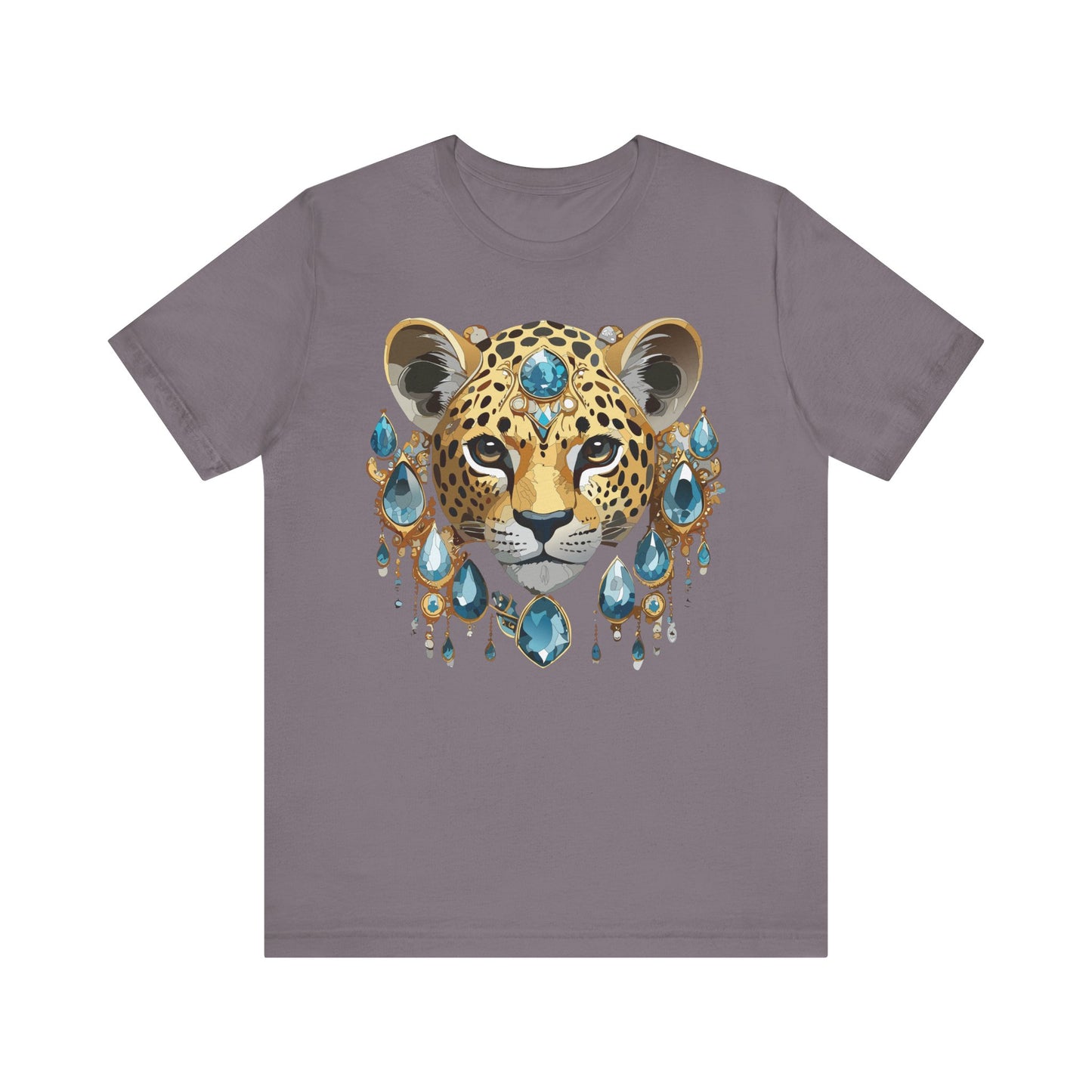 Animal Shirt, Shirt with Animal, Tee Shirt with Gold Animal Medal, Shirt with Antique Animal Medallion