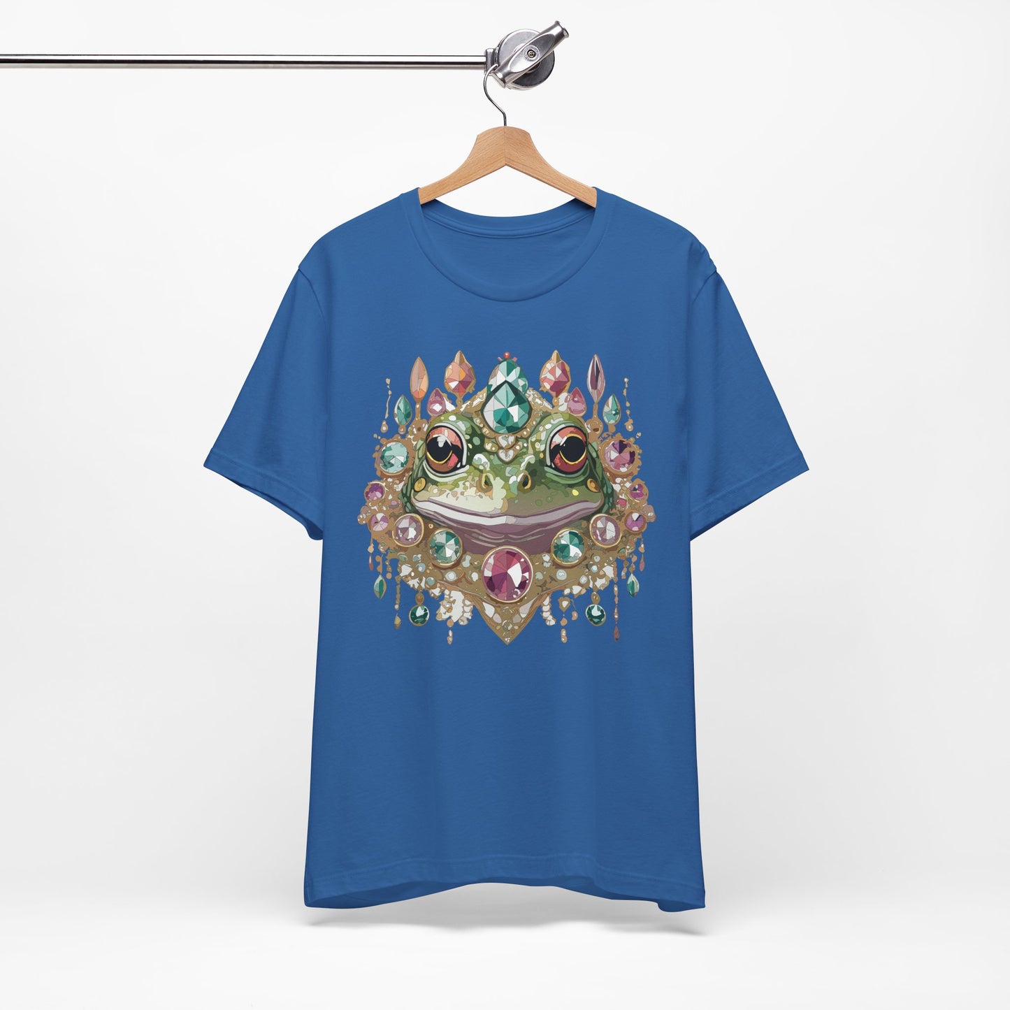 Animal Shirt, Shirt with Animal, Tee Shirt with Gold Animal Medal, Shirt with Antique Animal Medallion