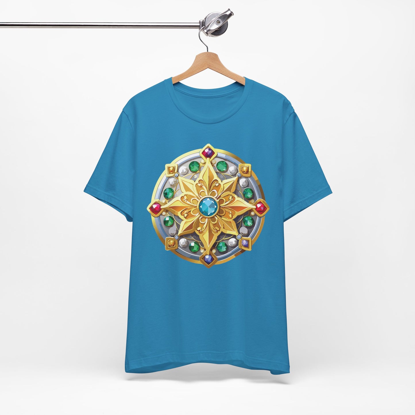 Medallion Shirt, Shirt with Medallion, Tee Shirt with Medal