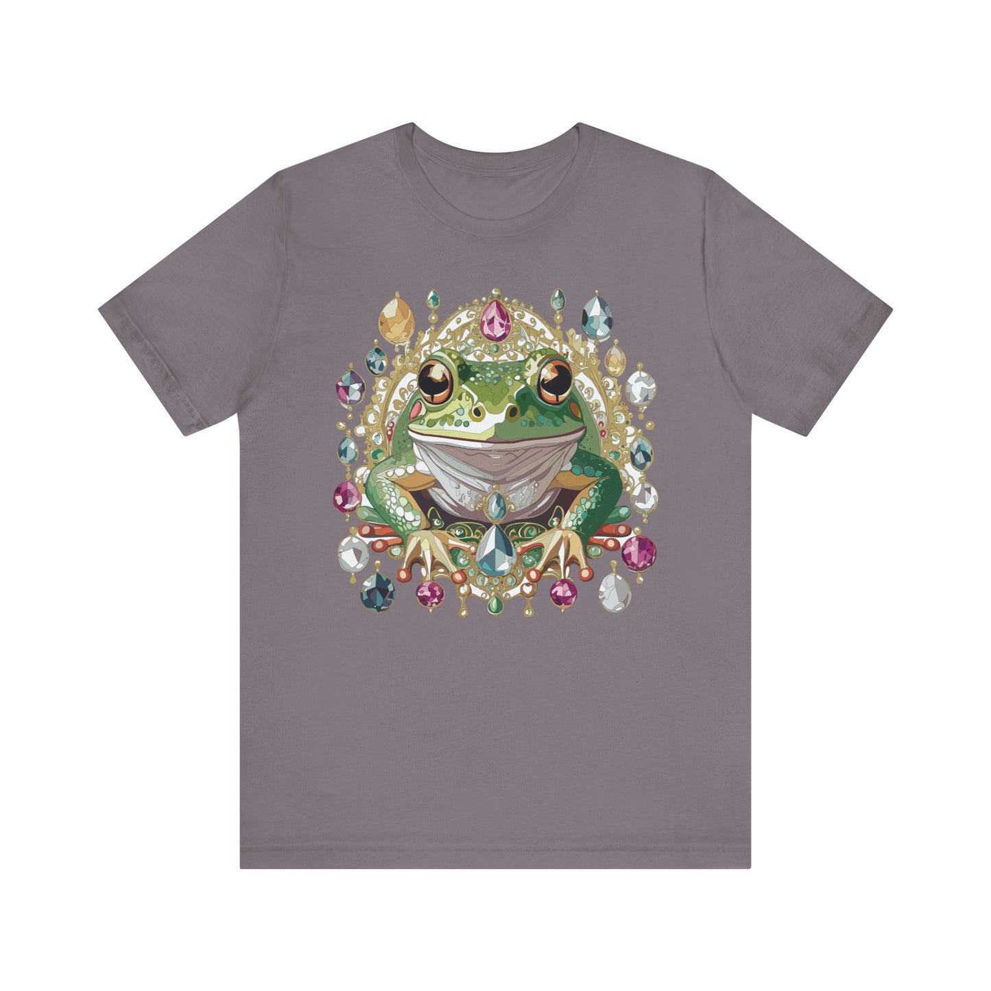 Animal Shirt, Shirt with Animal, Tee Shirt with Gold Animal Medal, Shirt with Antique Animal Medallion