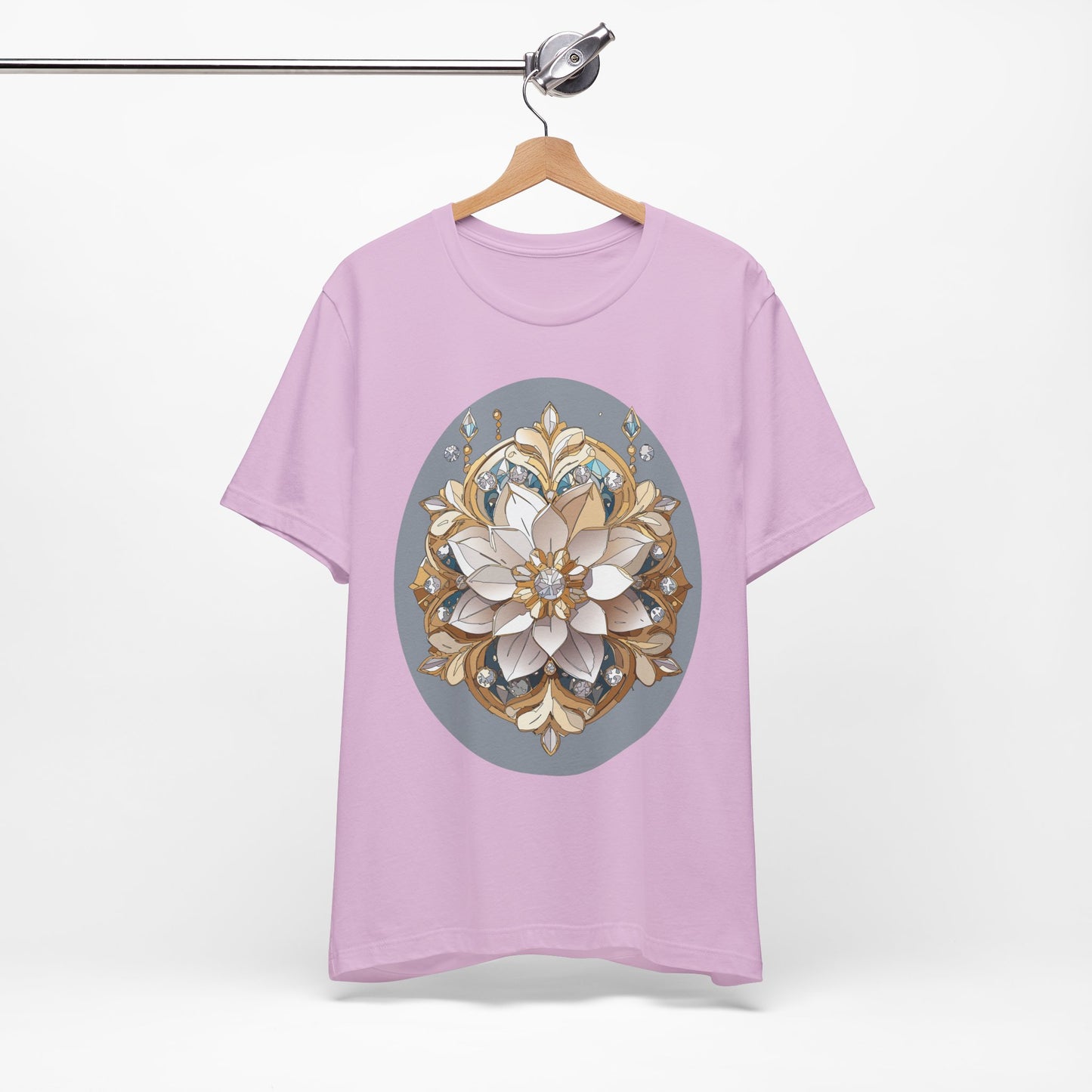 Floral Shirt, Flower Shirt, Tee Shirt with Antique Flower