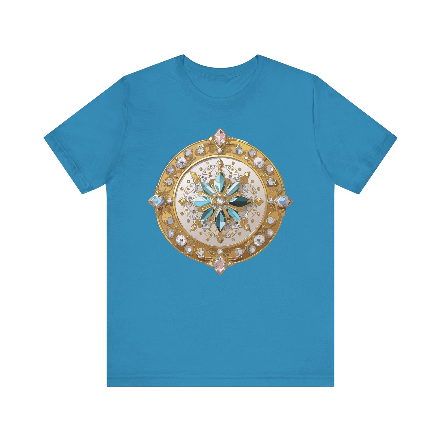 Medallion Shirt, Shirt with Medallion, Tee Shirt with Medal