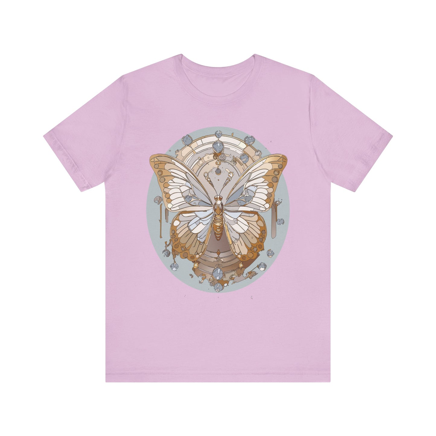 Butterfly Shirt, Shirt with Butterfly, Tee Shirt with Antique Butterfly