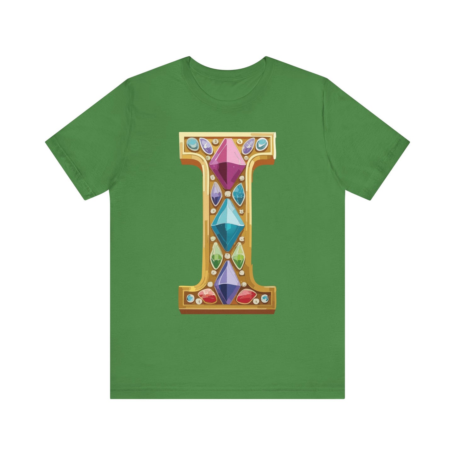 Letter Shirt, Shirt with Letters, Tee Shirt with Gold Letter, Shirt with Antique Letters