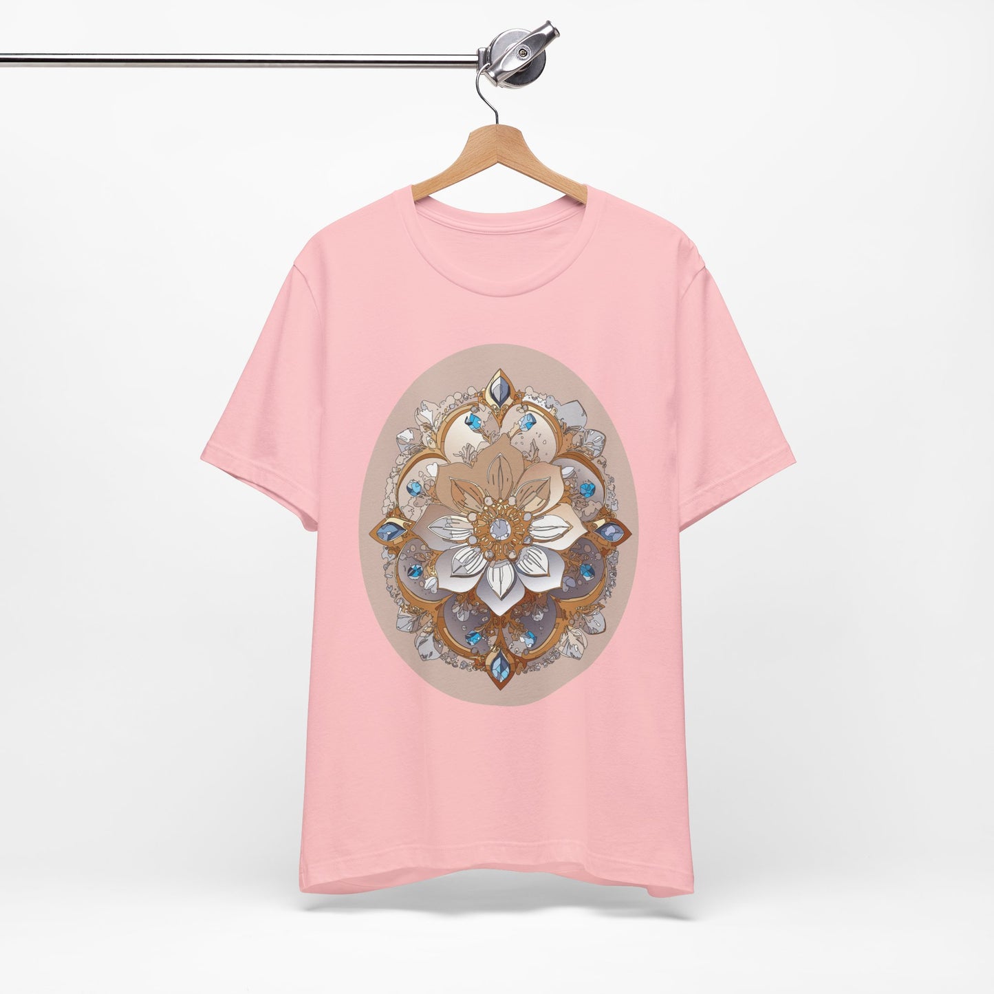 Floral Shirt, Flower Shirt, Tee Shirt with Antique Flower