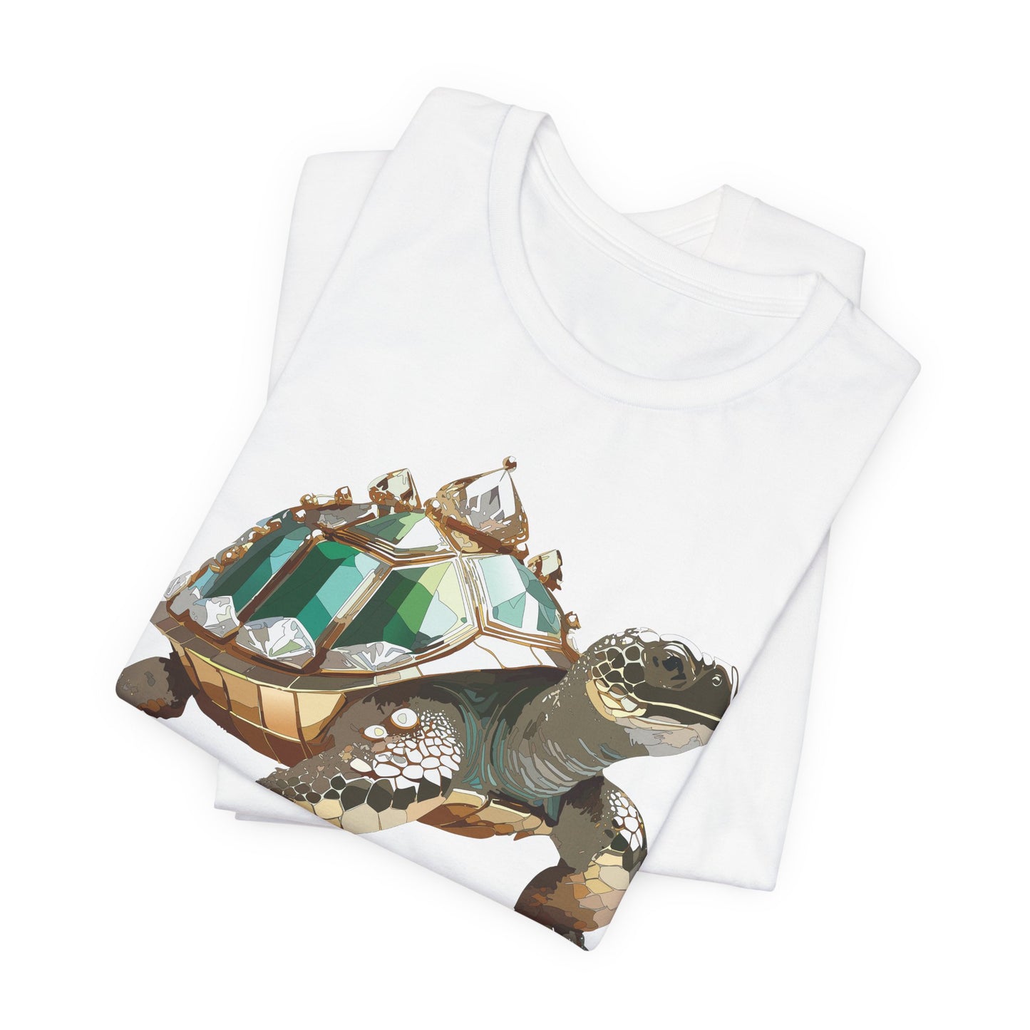 Animal Shirt, Shirt with Animal, Tee Shirt with Gold Animal Medal, Shirt with Antique Animal Medallion