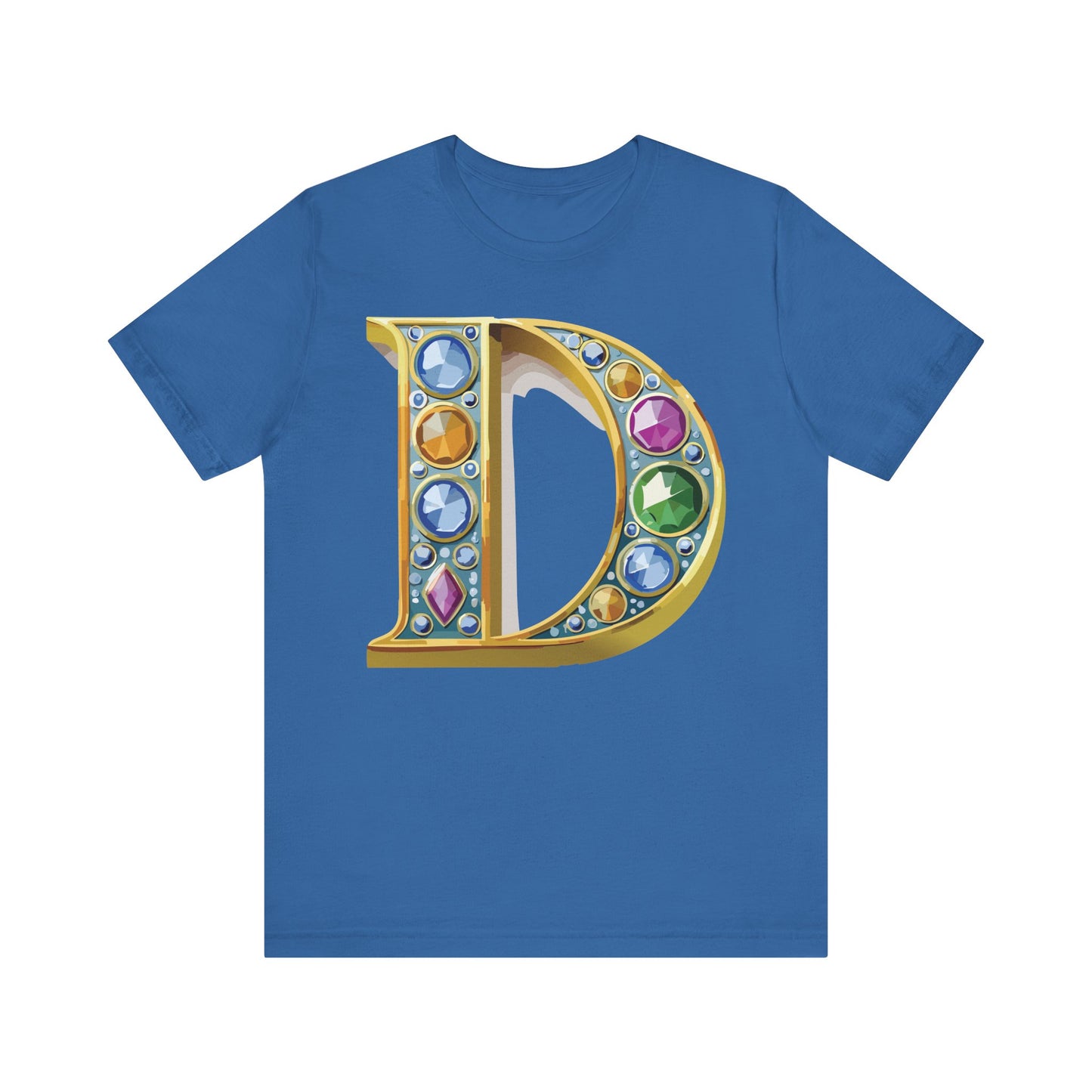 Letter Shirt, Shirt with Letters, Tee Shirt with Gold Letter, Shirt with Antique Letters