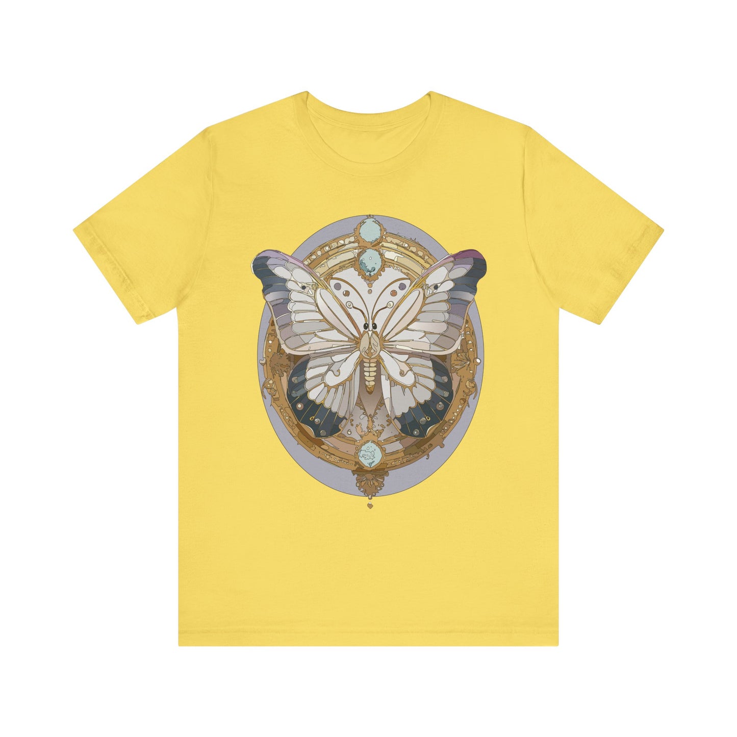 Butterfly Shirt, Shirt with Butterfly, Tee Shirt with Antique Butterfly