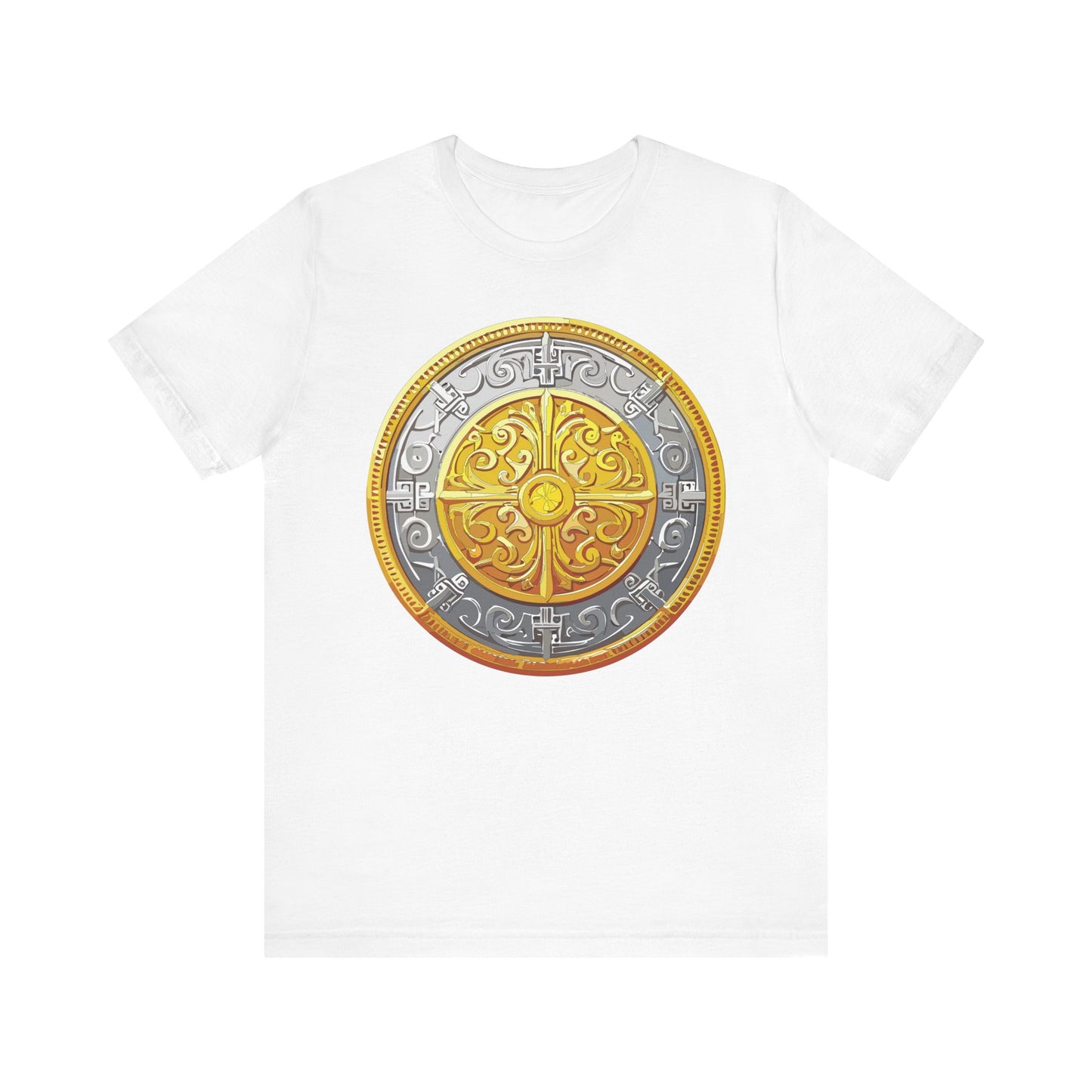 Coin Shirt, Shirt with Coin, Tee Shirt with Gold Coin, Shirt with Antique Coin