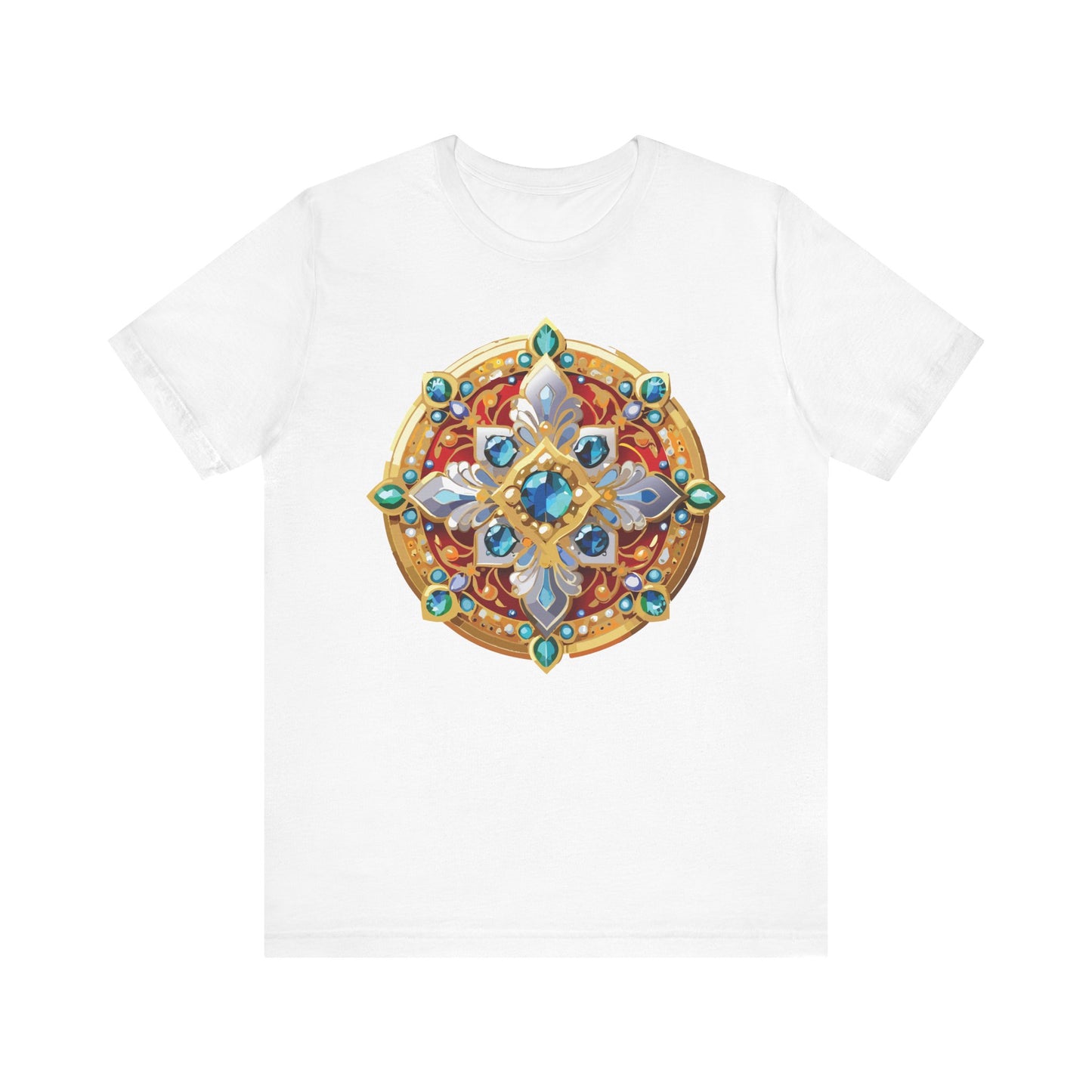 Medallion Shirt, Shirt with Medallion, Tee Shirt with Medal
