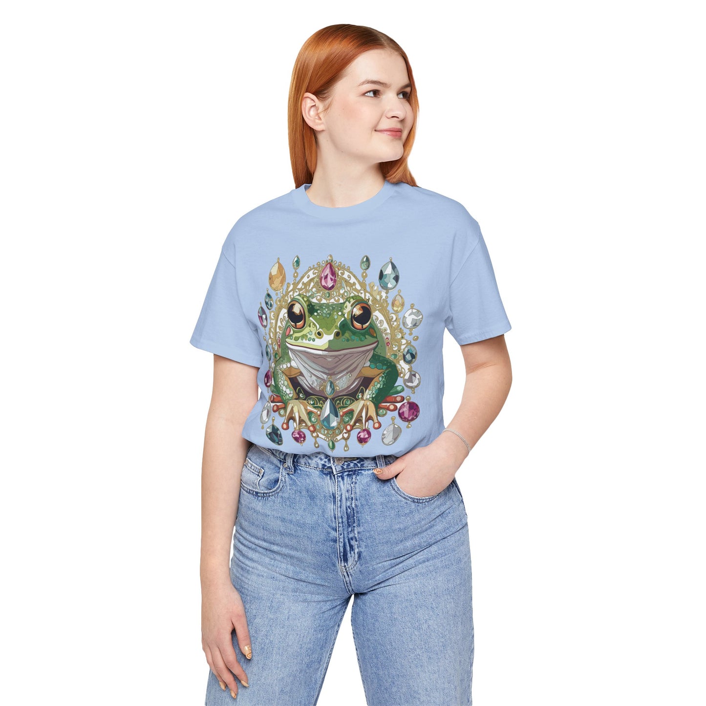 Animal Shirt, Shirt with Animal, Tee Shirt with Gold Animal Medal, Shirt with Antique Animal Medallion