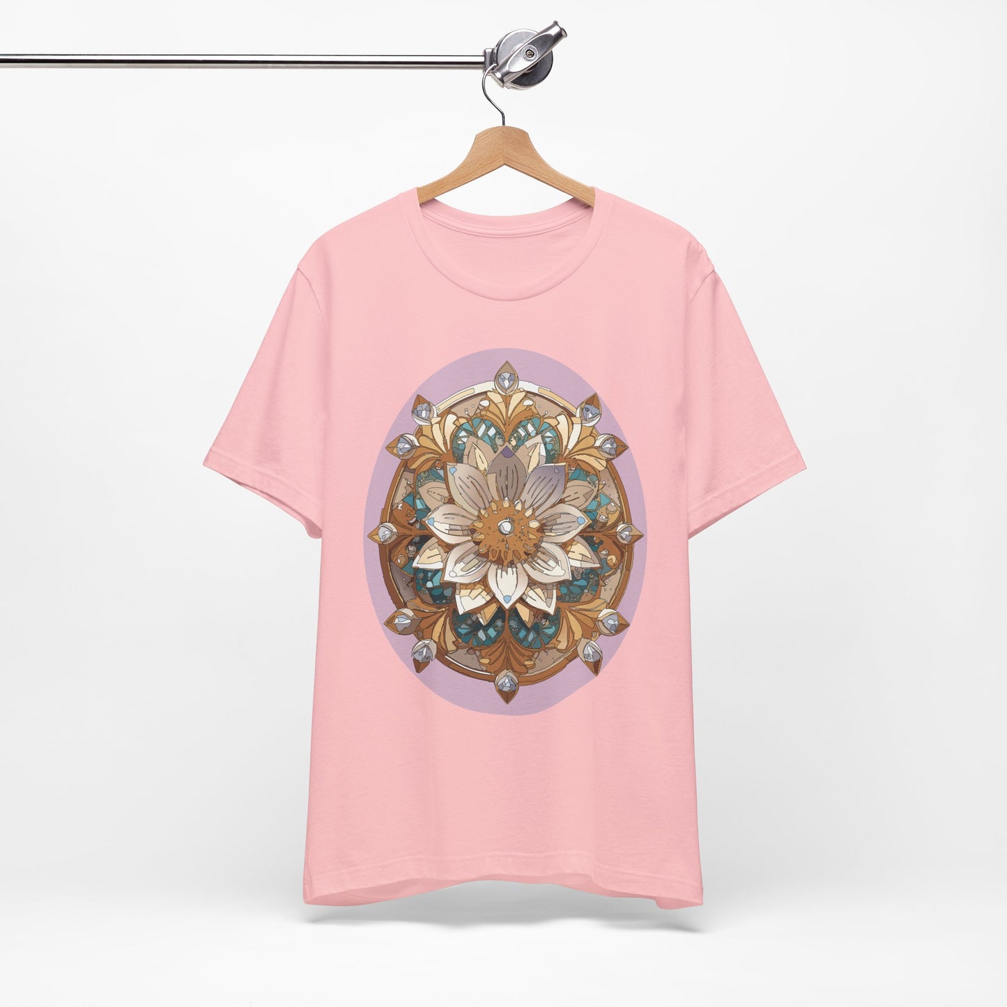 Floral Shirt, Flower Shirt, Tee Shirt with Antique Flower