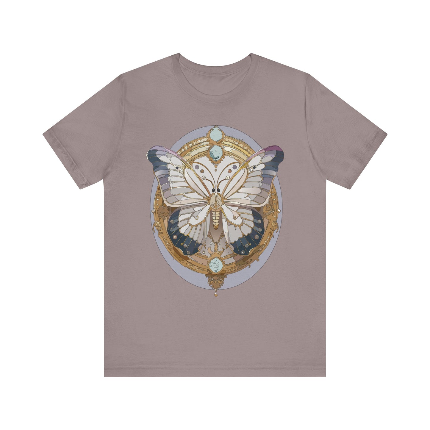 Butterfly Shirt, Shirt with Butterfly, Tee Shirt with Antique Butterfly