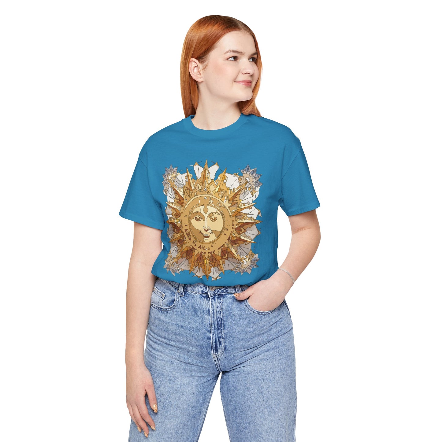 Sun Shirt, Shirt with Sun, Tee shirt with Sun