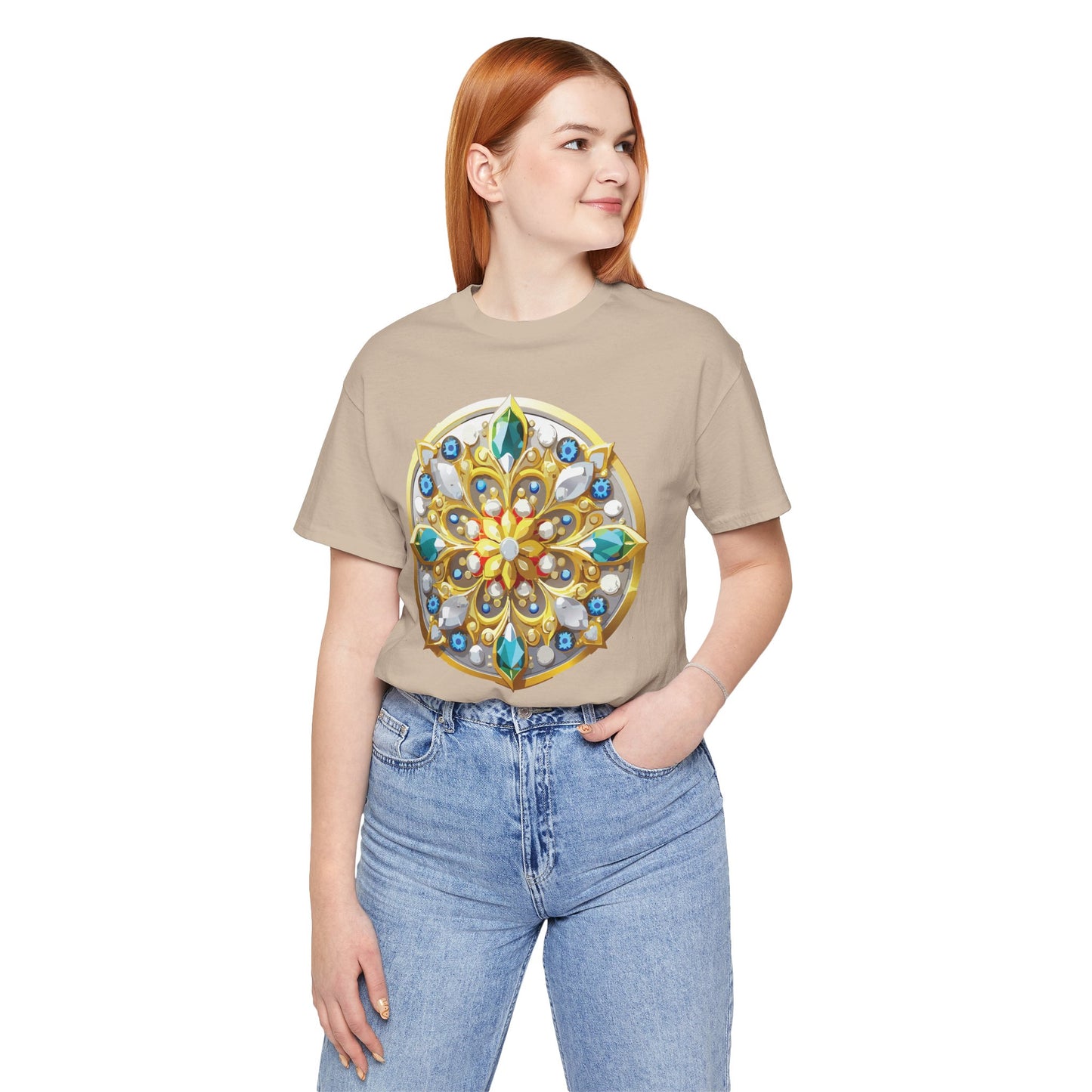 Medallion Shirt, Shirt with Medallion, Tee Shirt with Medal