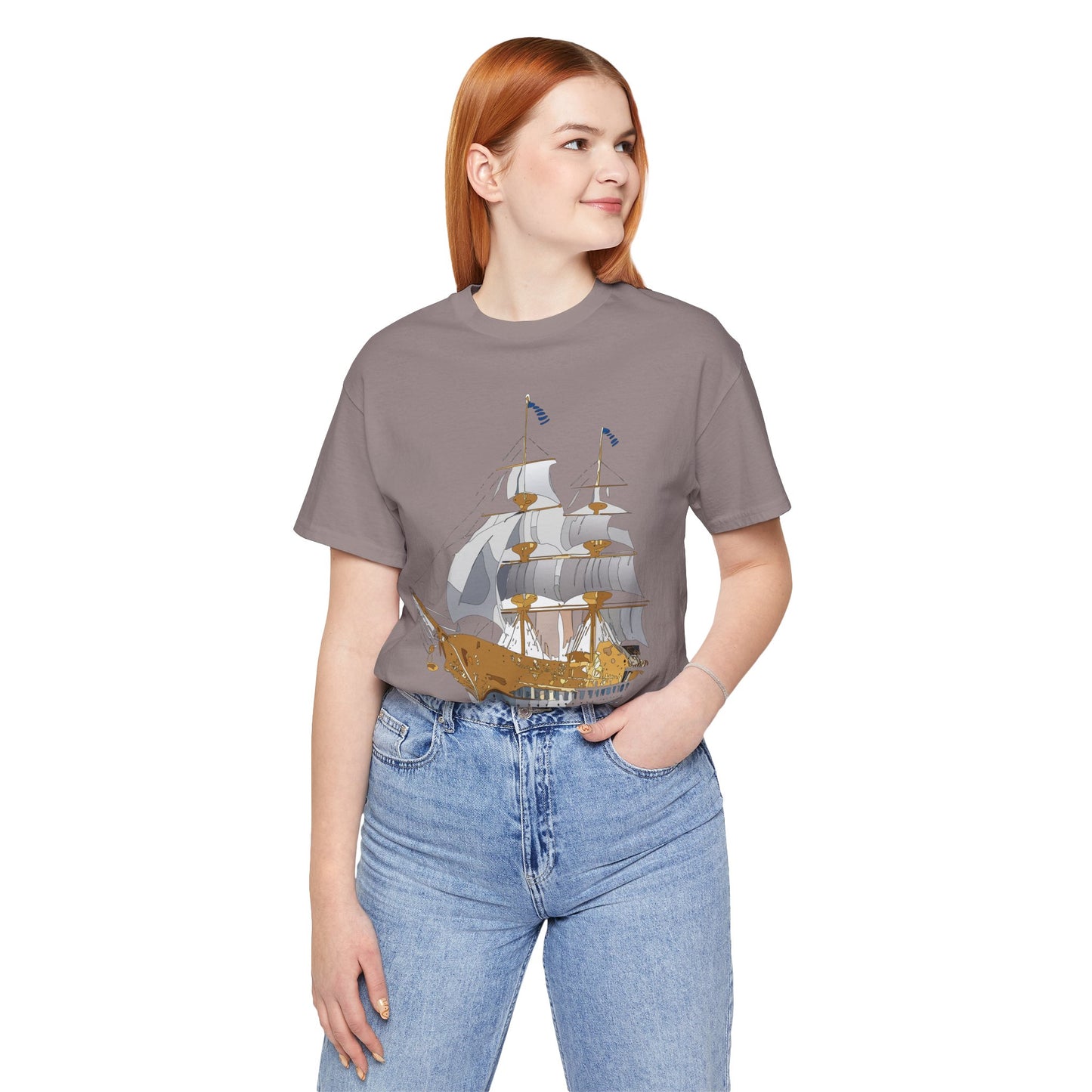 Ship Shirt, Shirt with Ship, Tee shirt with Ship