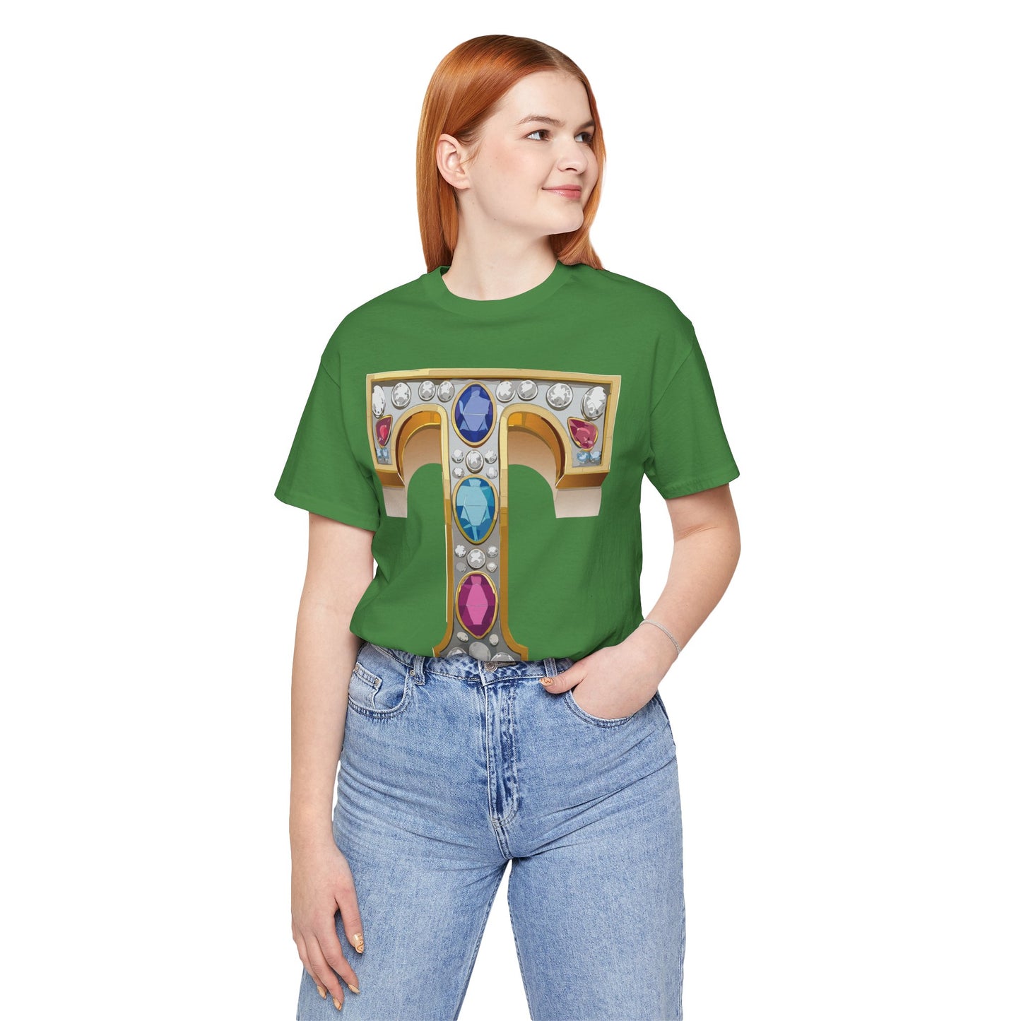 Letter Shirt, Shirt with Letters, Tee Shirt with Gold Letter, Shirt with Antique Letters