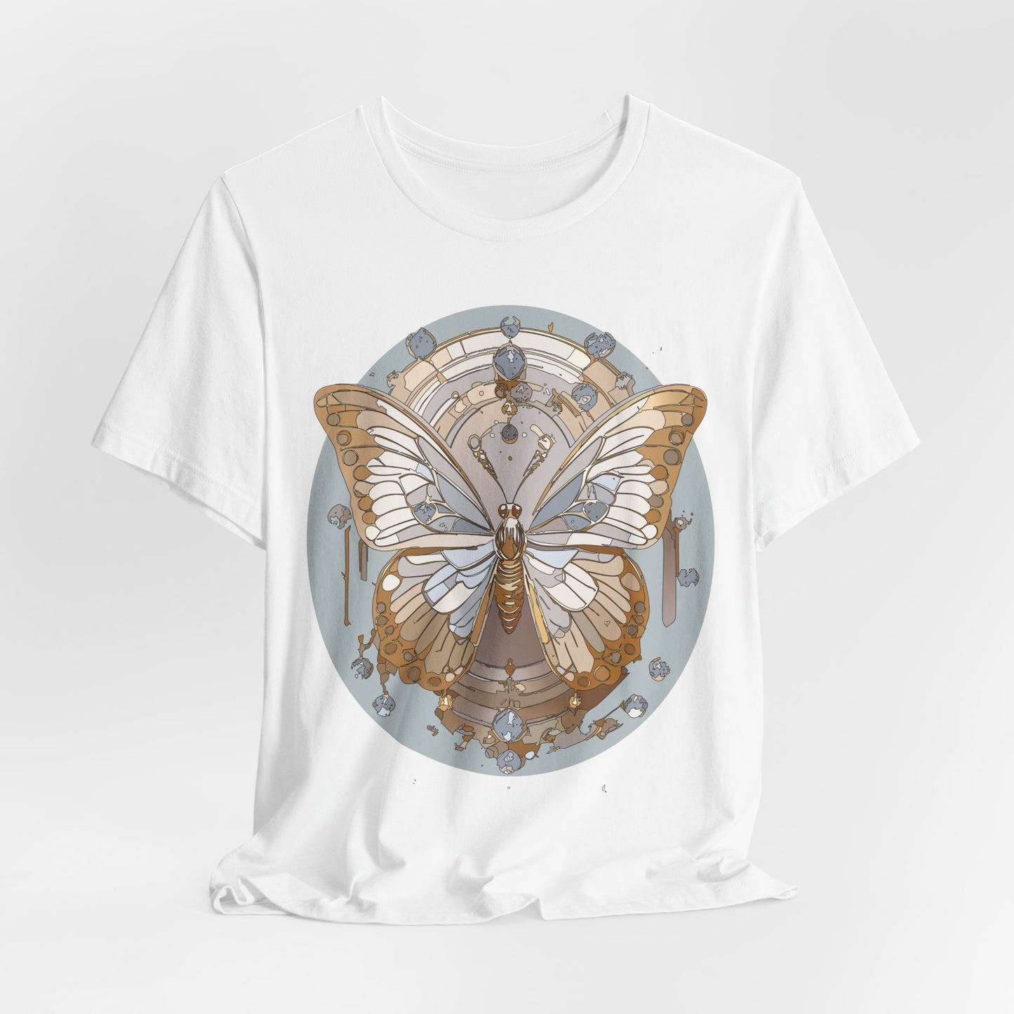 Butterfly Shirt, Shirt with Butterfly, Tee Shirt with Antique Butterfly