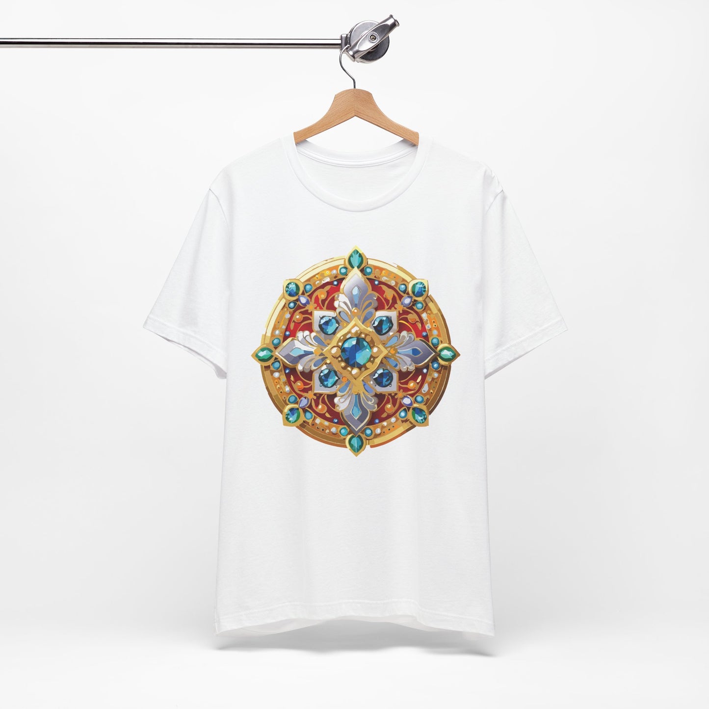 Medallion Shirt, Shirt with Medallion, Tee Shirt with Medal