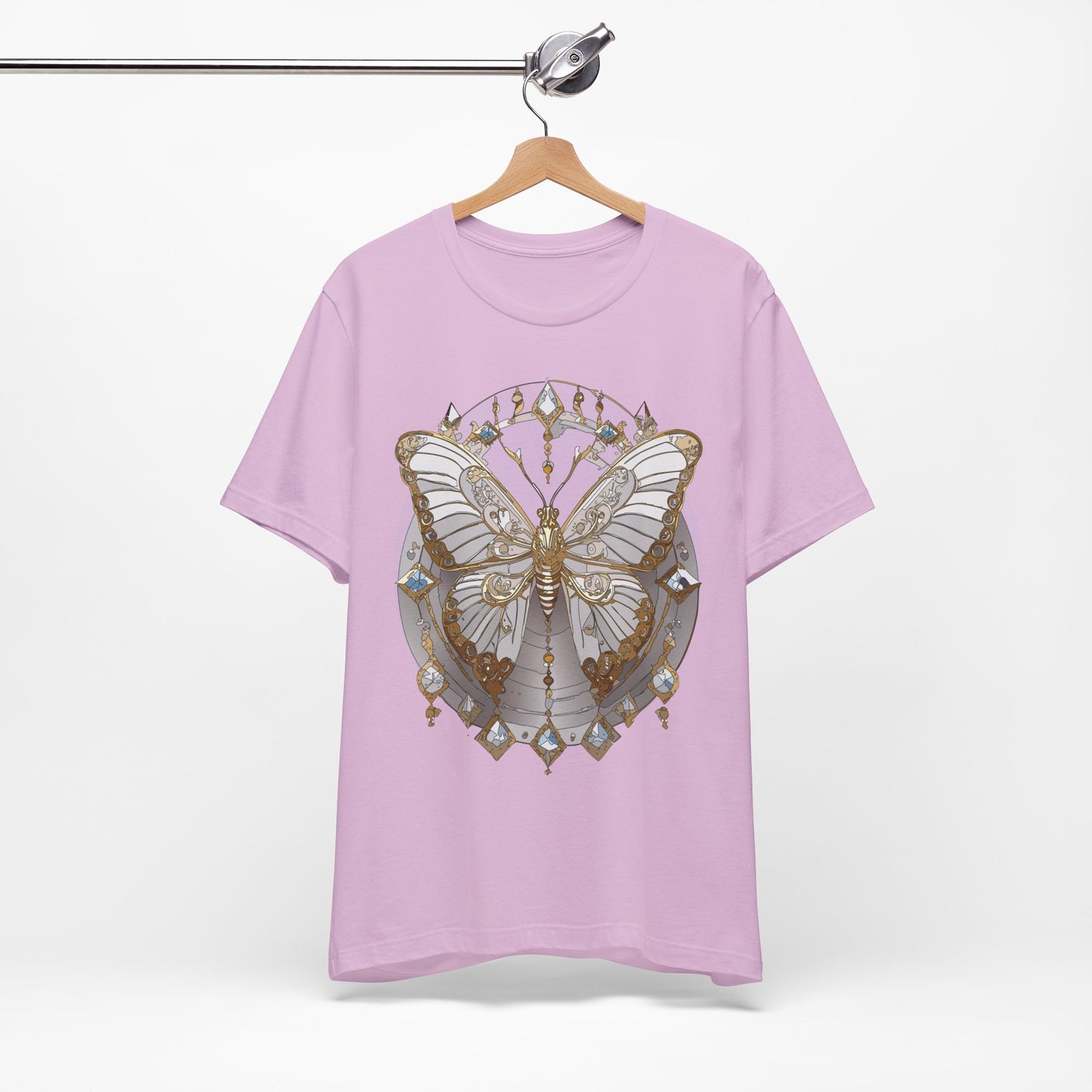 Butterfly Shirt, Shirt with Butterfly, Tee Shirt with Antique Butterfly