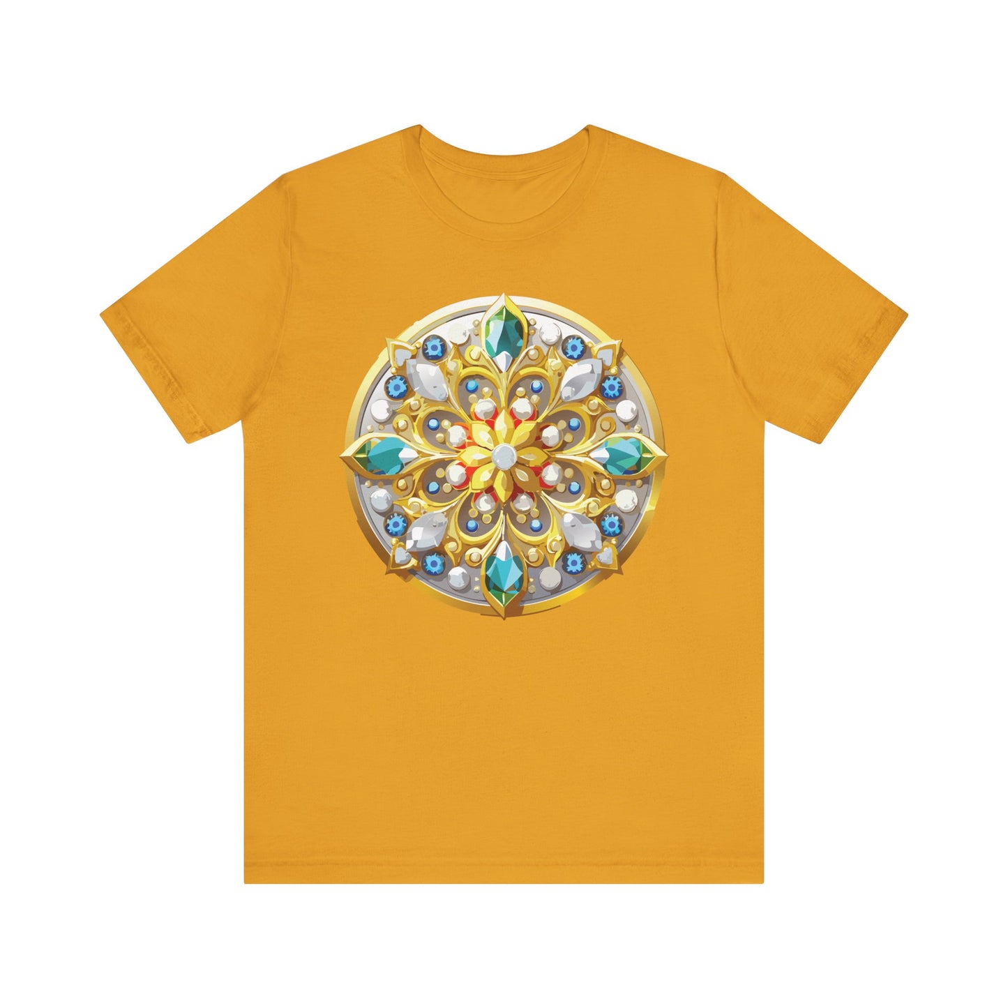 Medallion Shirt, Shirt with Medallion, Tee Shirt with Medal