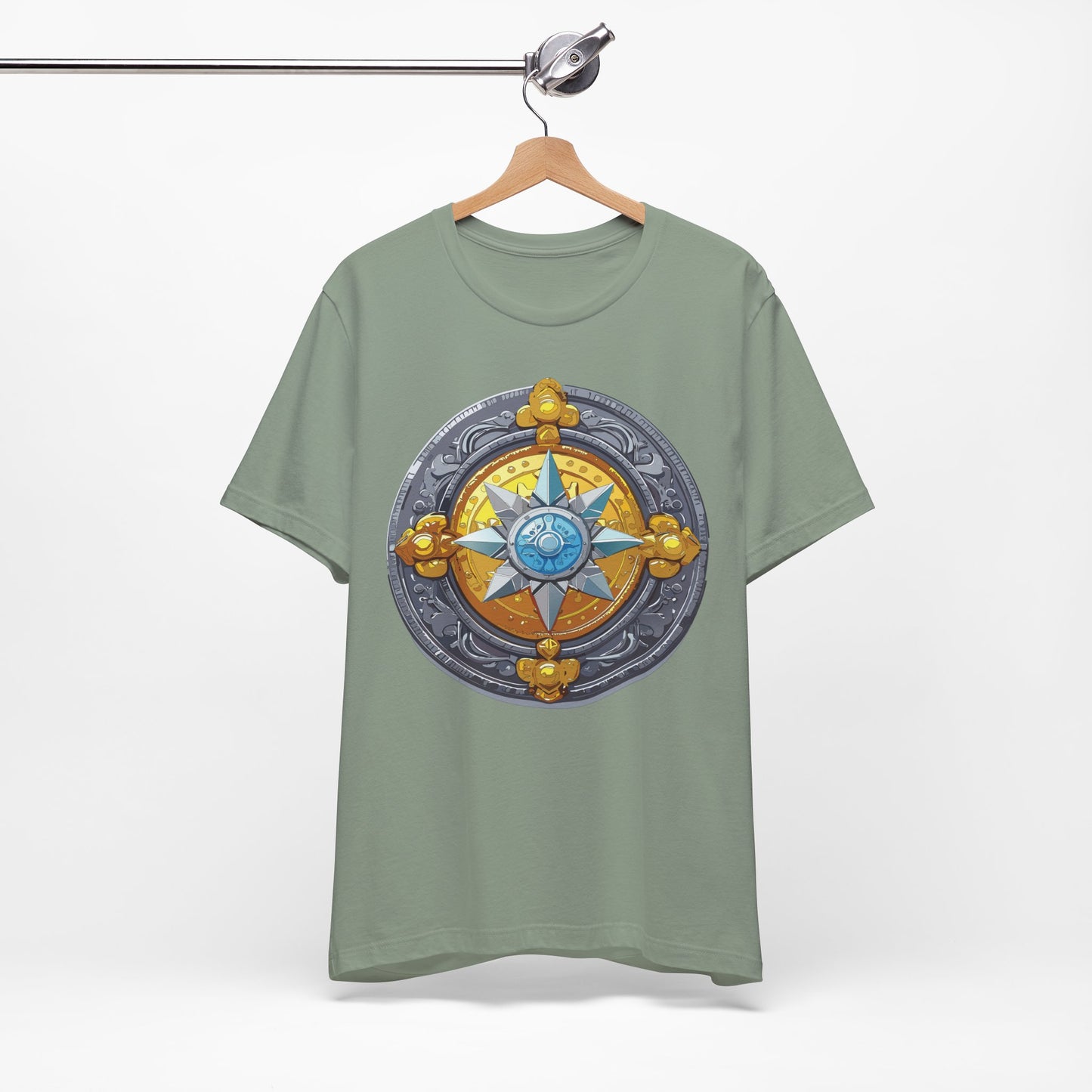 Coin Shirt, Shirt with Coin, Tee Shirt with Gold Coin, Shirt with Antique Coin