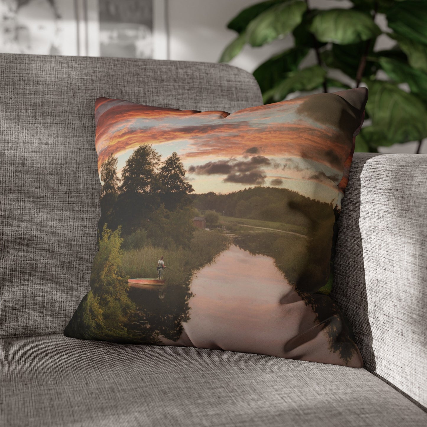 Landscape Pillow Cover