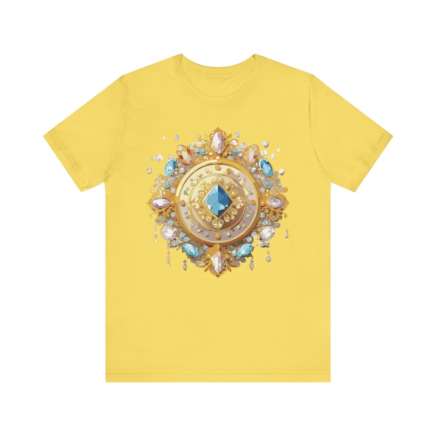 Medallion Shirt, Shirt with Medallion, Tee Shirt with Medal
