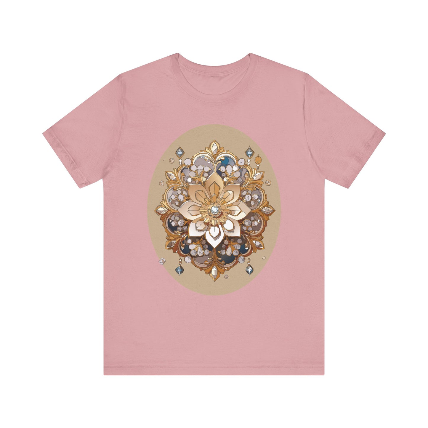 Floral Shirt, Flower Shirt, Tee Shirt with Antique Flower