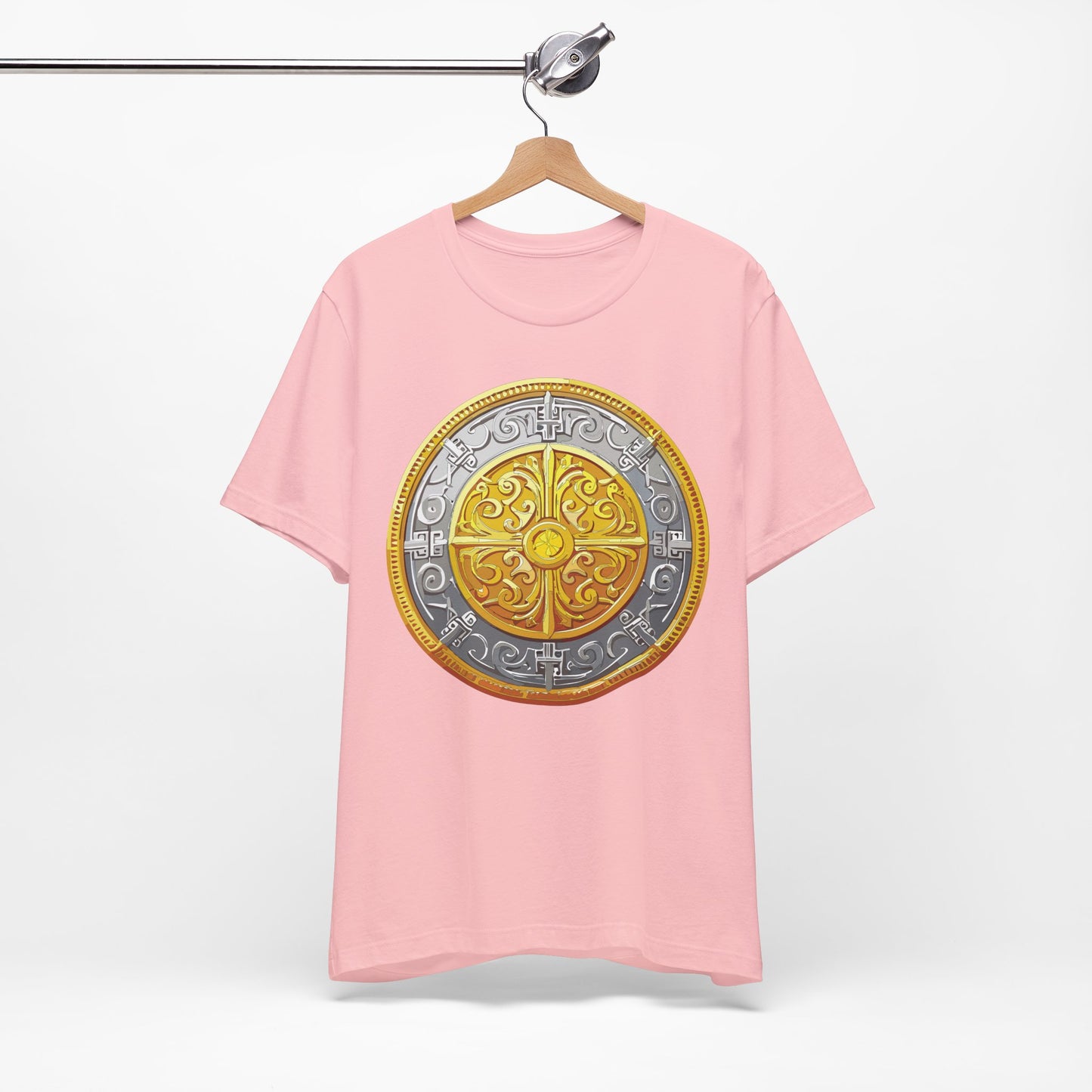 Coin Shirt, Shirt with Coin, Tee Shirt with Gold Coin, Shirt with Antique Coin