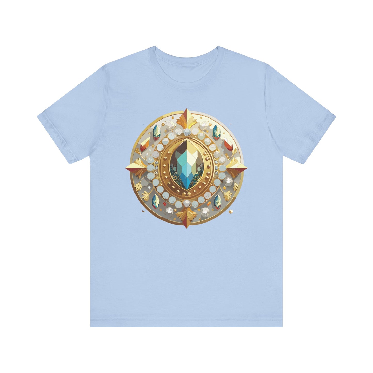 Medallion Shirt, Shirt with Medallion, Tee Shirt with Medal