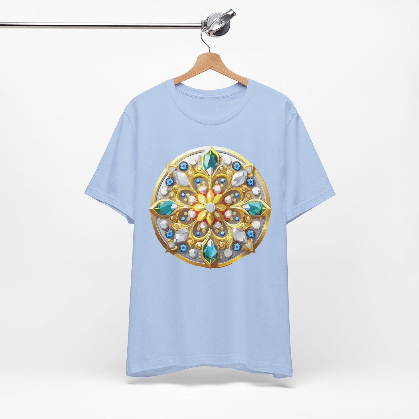 Medallion Shirt, Shirt with Medallion, Tee Shirt with Medal