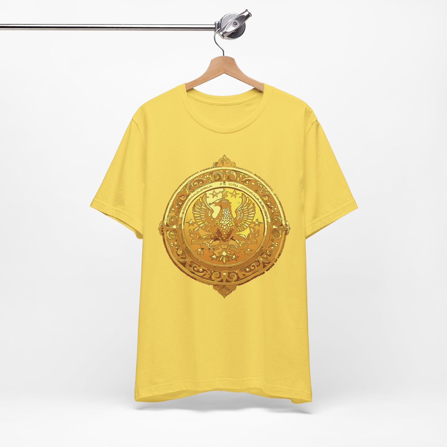 Coin Shirt, Shirt with Coin, Tee Shirt with Gold Coin, Shirt with Antique Coin