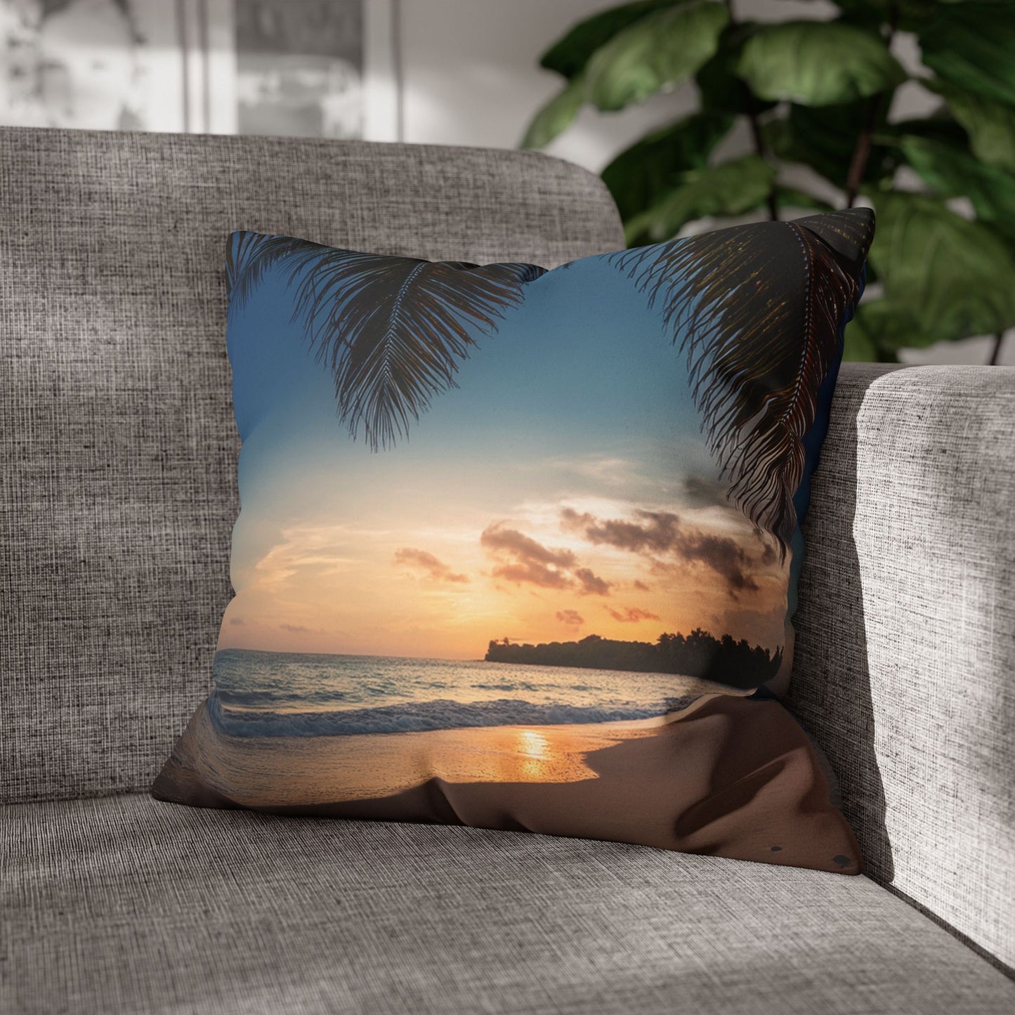 Beach Pillow Case