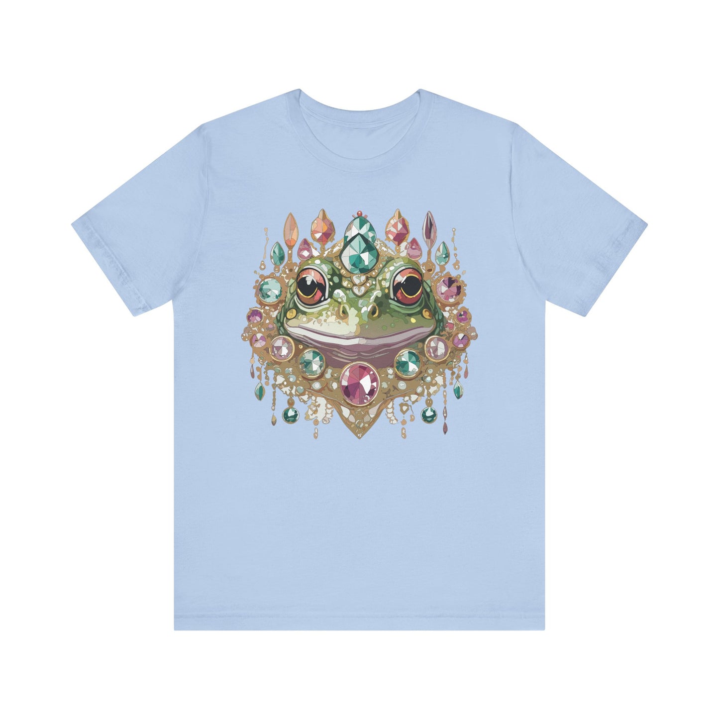 Animal Shirt, Shirt with Animal, Tee Shirt with Gold Animal Medal, Shirt with Antique Animal Medallion